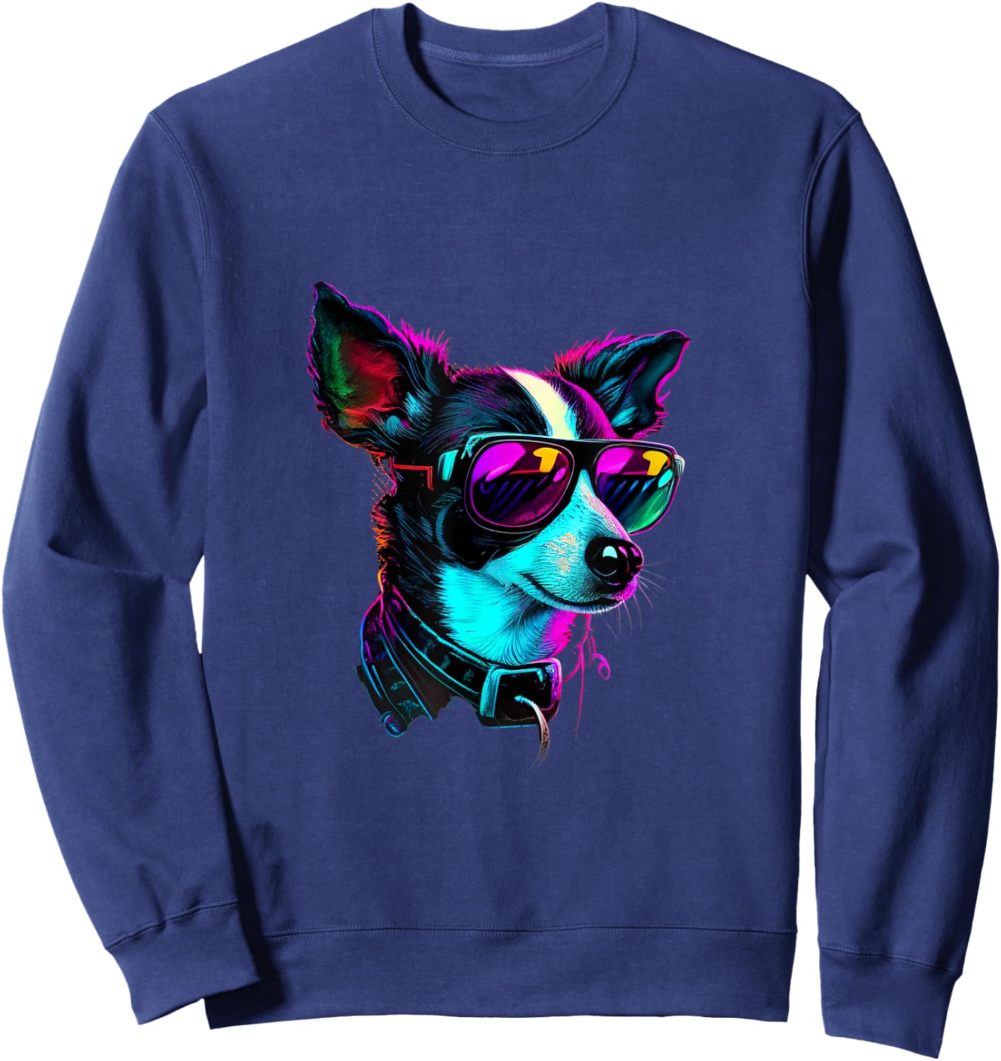 Rat Terrier Dogs Rat Terriers Sweatshirt - Sweatshirt | Navy