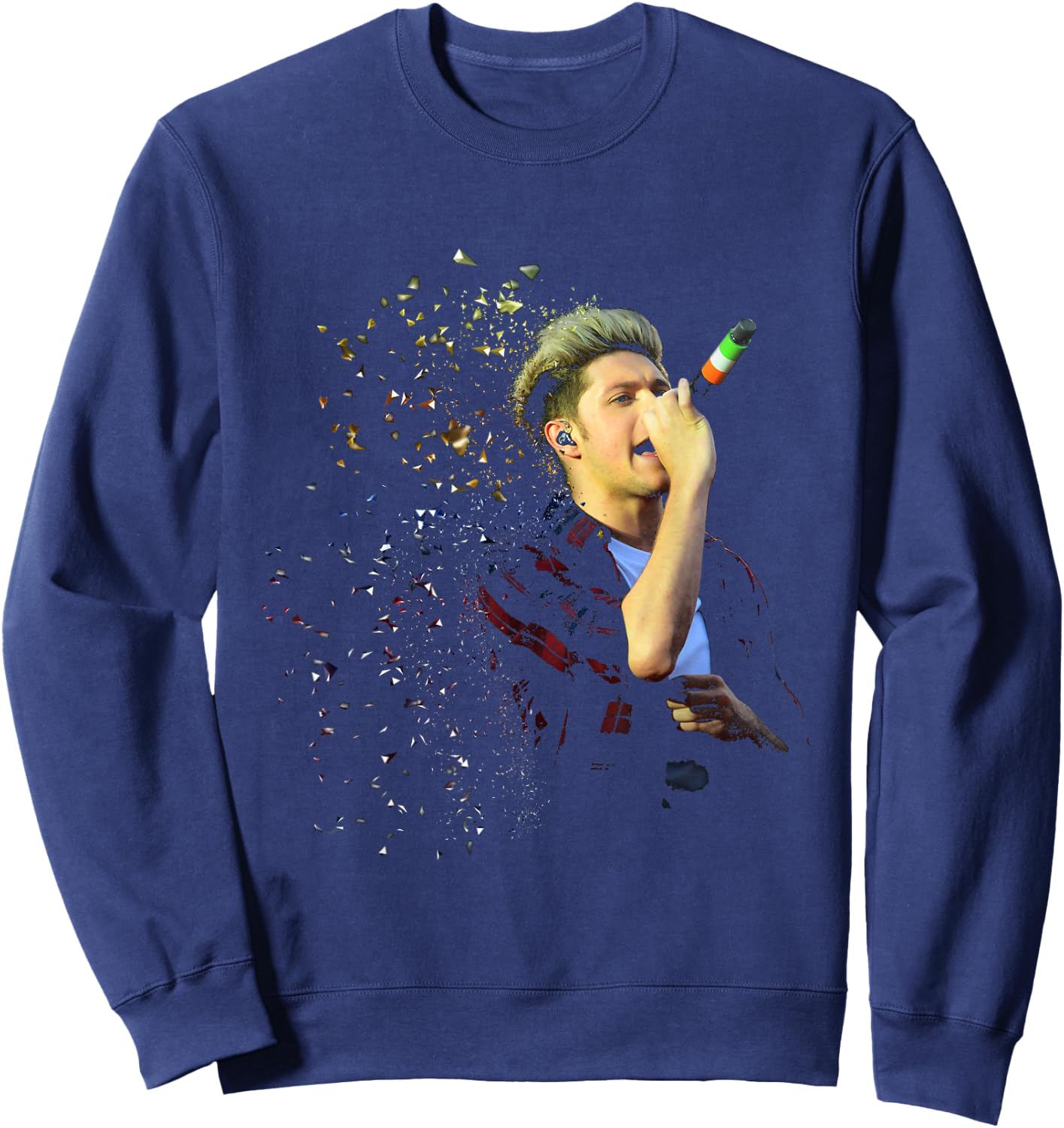 Niall Horan One Direction Murrayfield Stadium 2014 , Black, S Sweatshirt - Sweatshirt | Navy