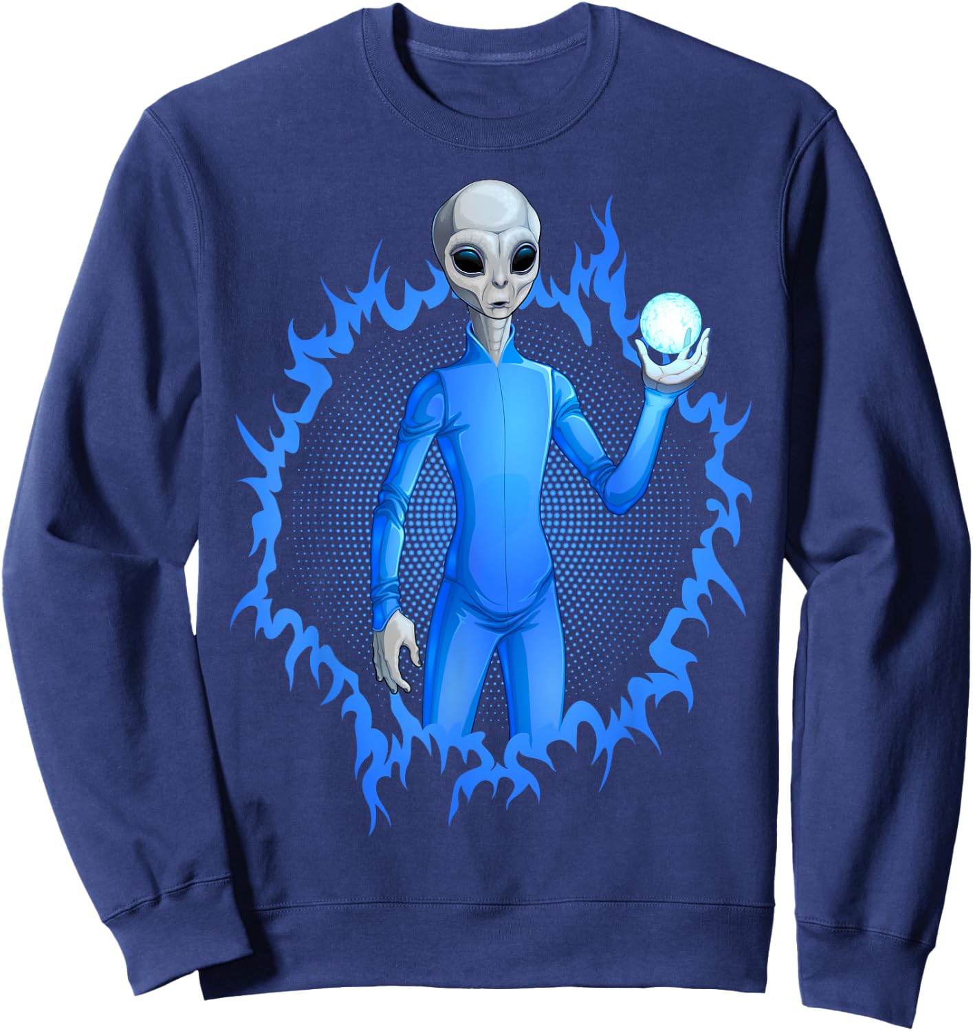 The Alien Sweatshirt - Sweatshirt | Navy