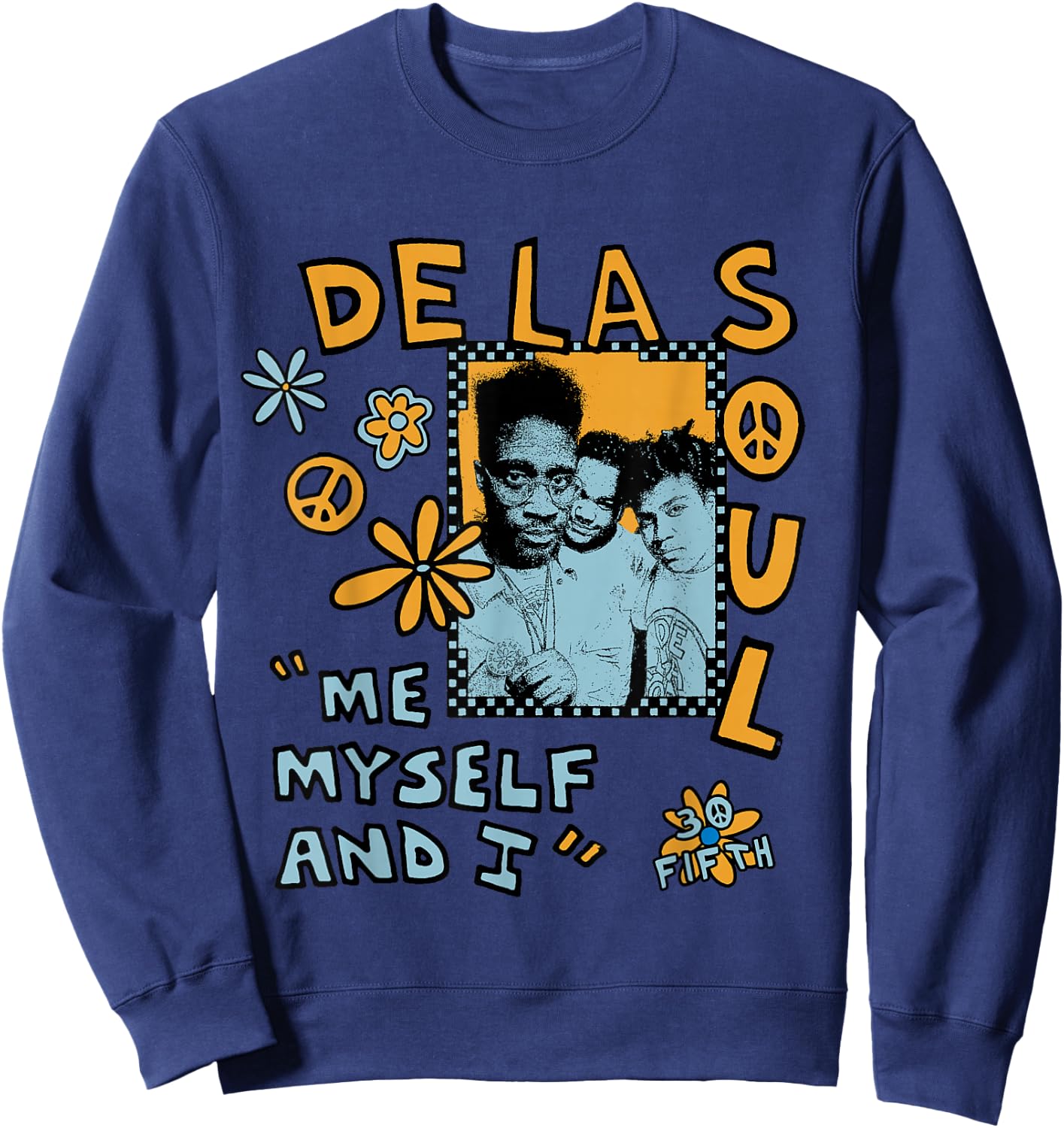 Official De La Soul Me Me And I Sweatshirt - Sweatshirt | Navy