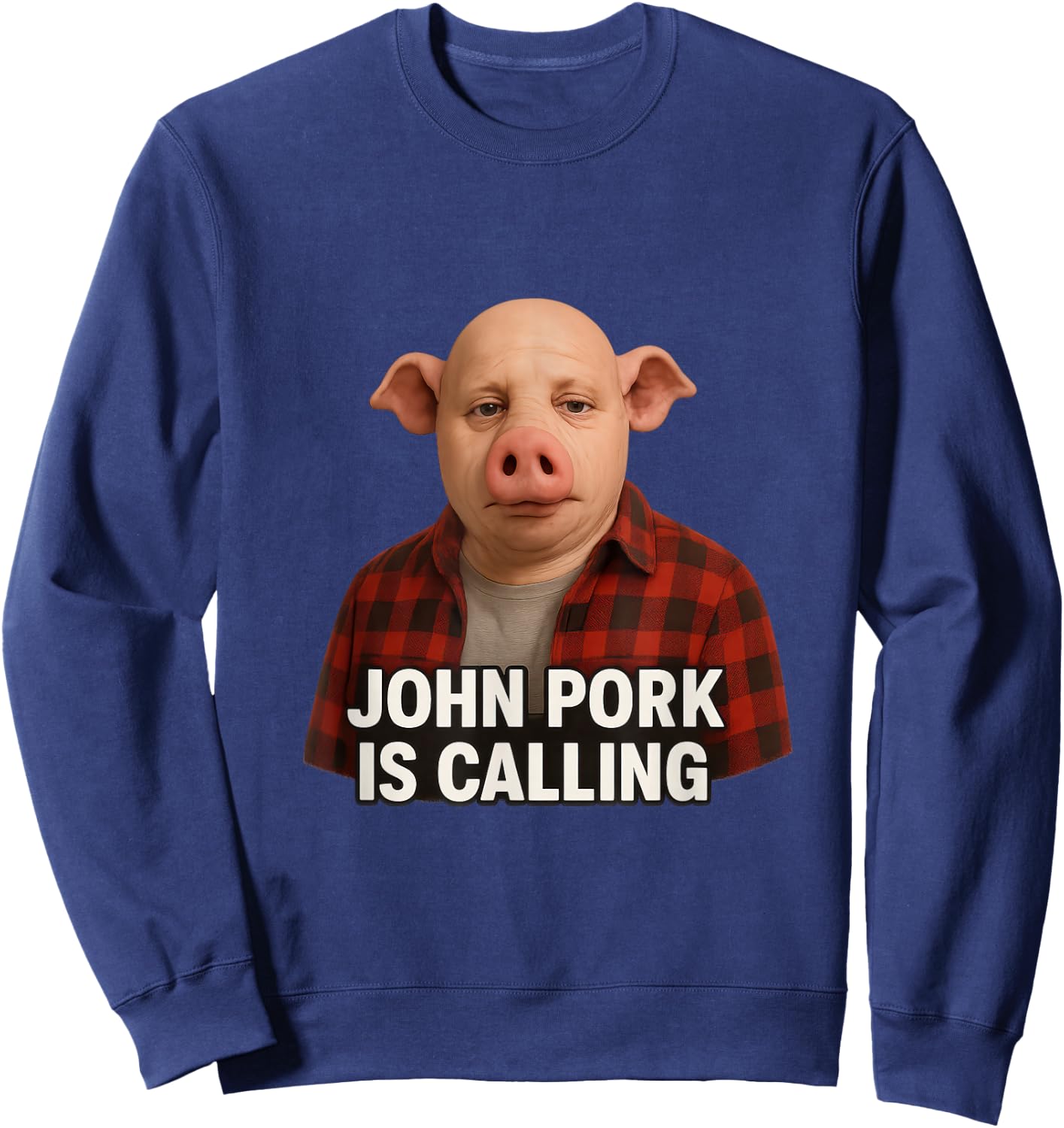 John Pork Is Calling Sweatshirt - Sweatshirt | Navy