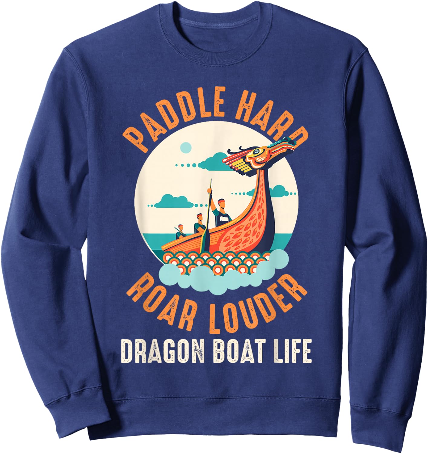 Paddle Dragon Boat Sweatshirt - Sweatshirt | Navy