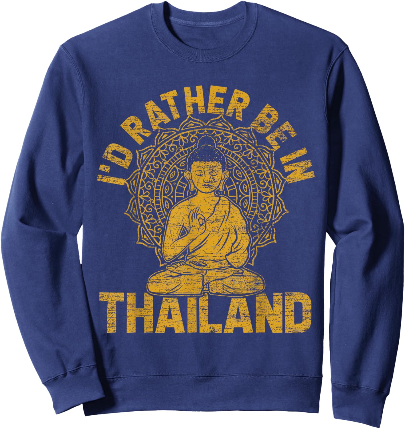 Phuket Chiang Mai Koh Samui - I'd Rather Be In Thailand Sweatshirt - Sweatshirt | Navy