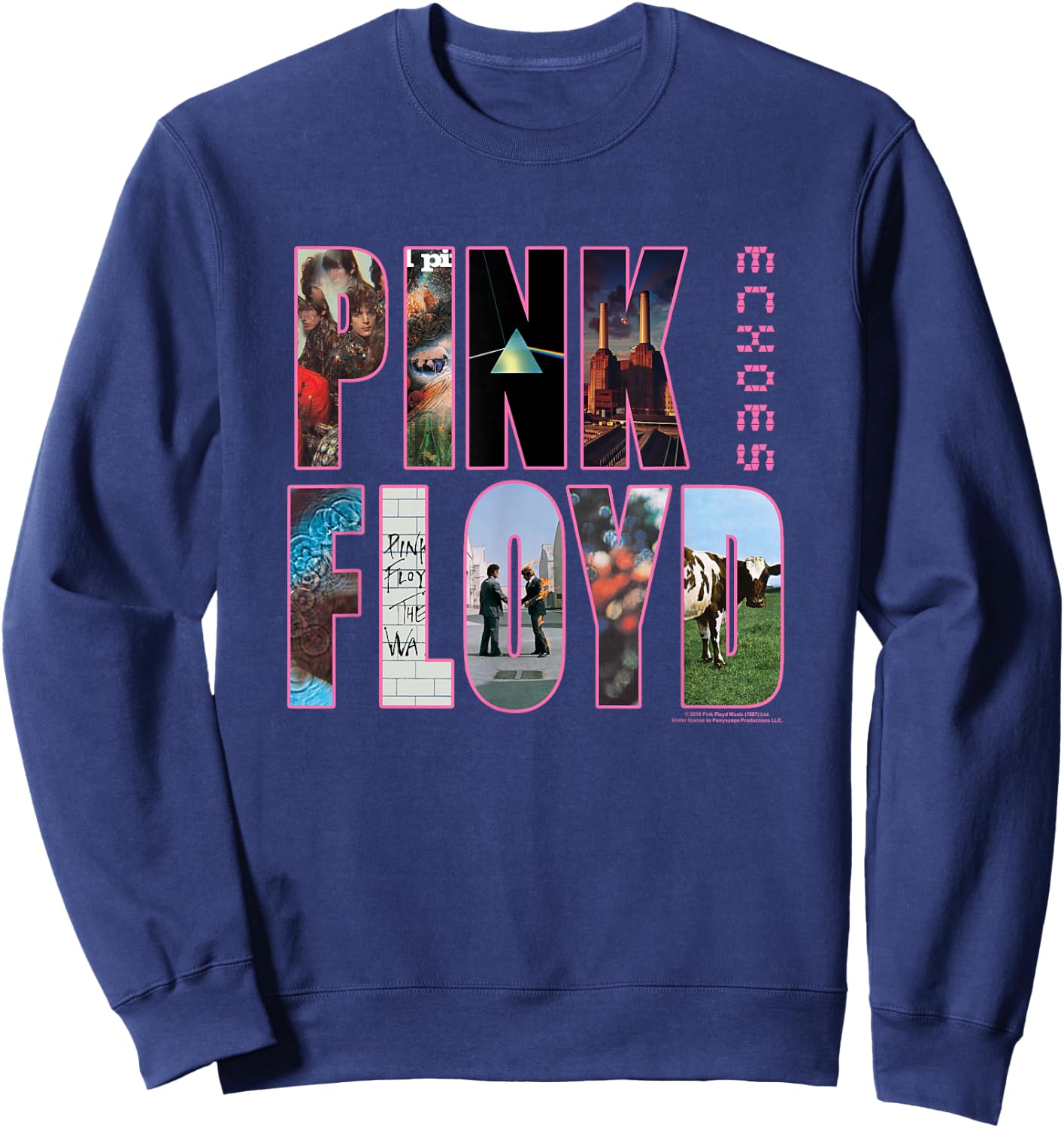 PINK FLOYD COVER , grey, S Sweatshirt - Sweatshirt | Navy