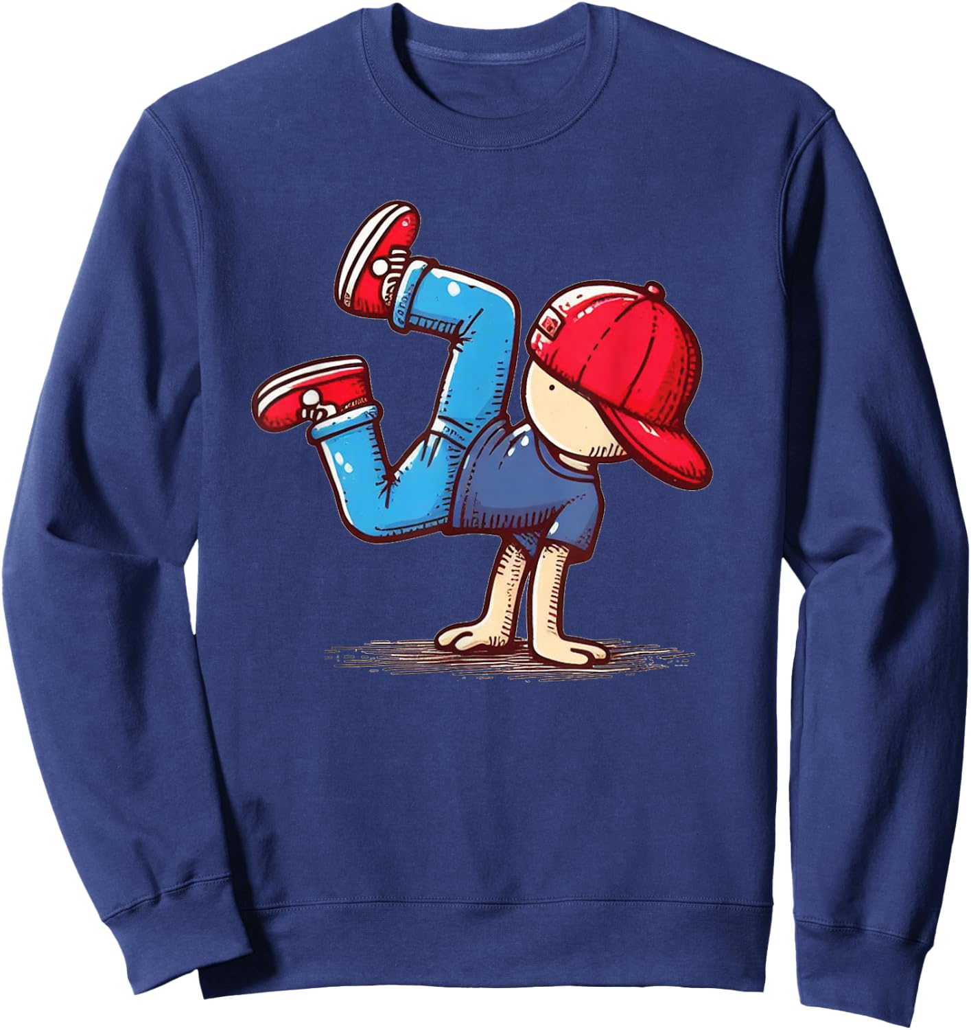 Kleiner Breakdancer Sweatshirt - Sweatshirt | Navy