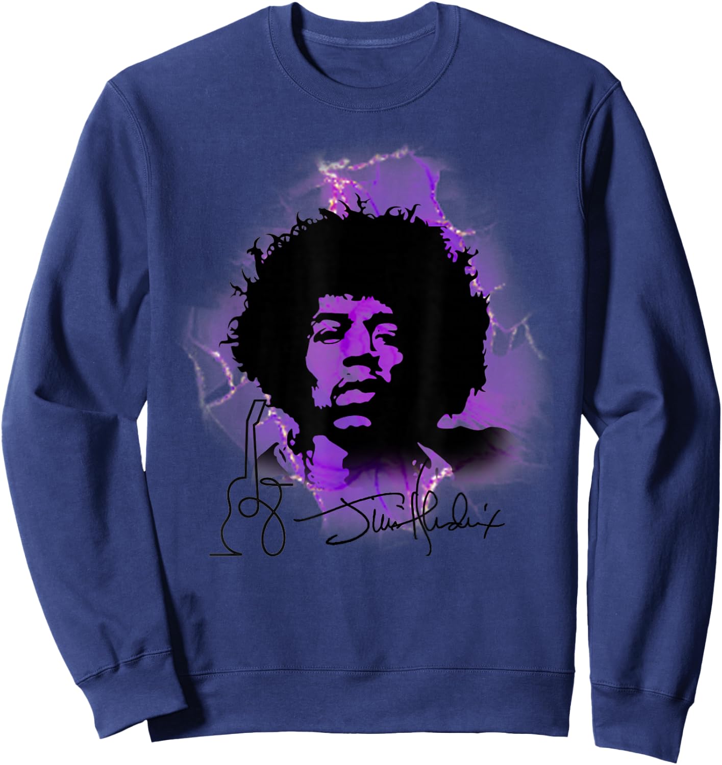 Jimi Hendrix_001 Sweatshirt - Sweatshirt | Navy