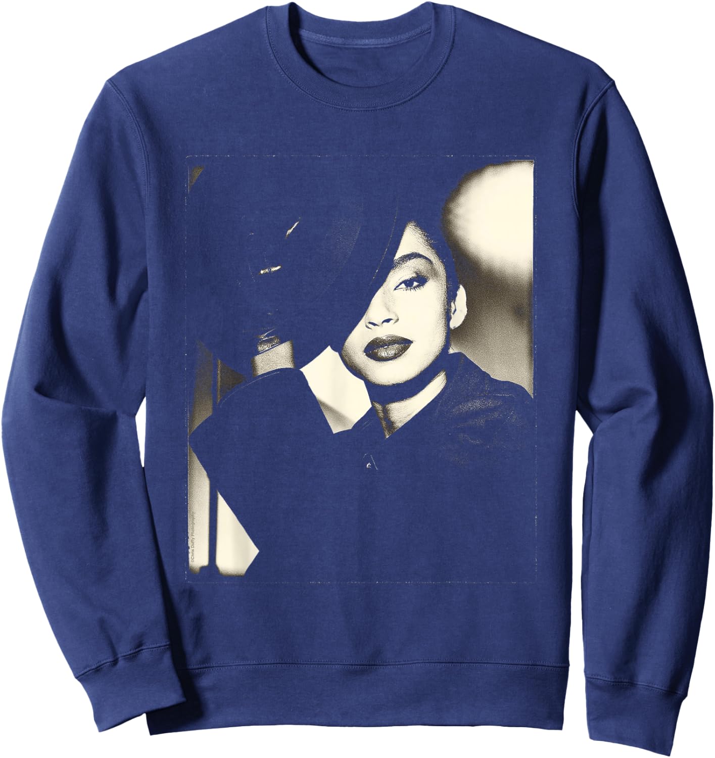 Chris Duffy Photography Sänger Sade 1985 , black Sweatshirt - Sweatshirt | Navy