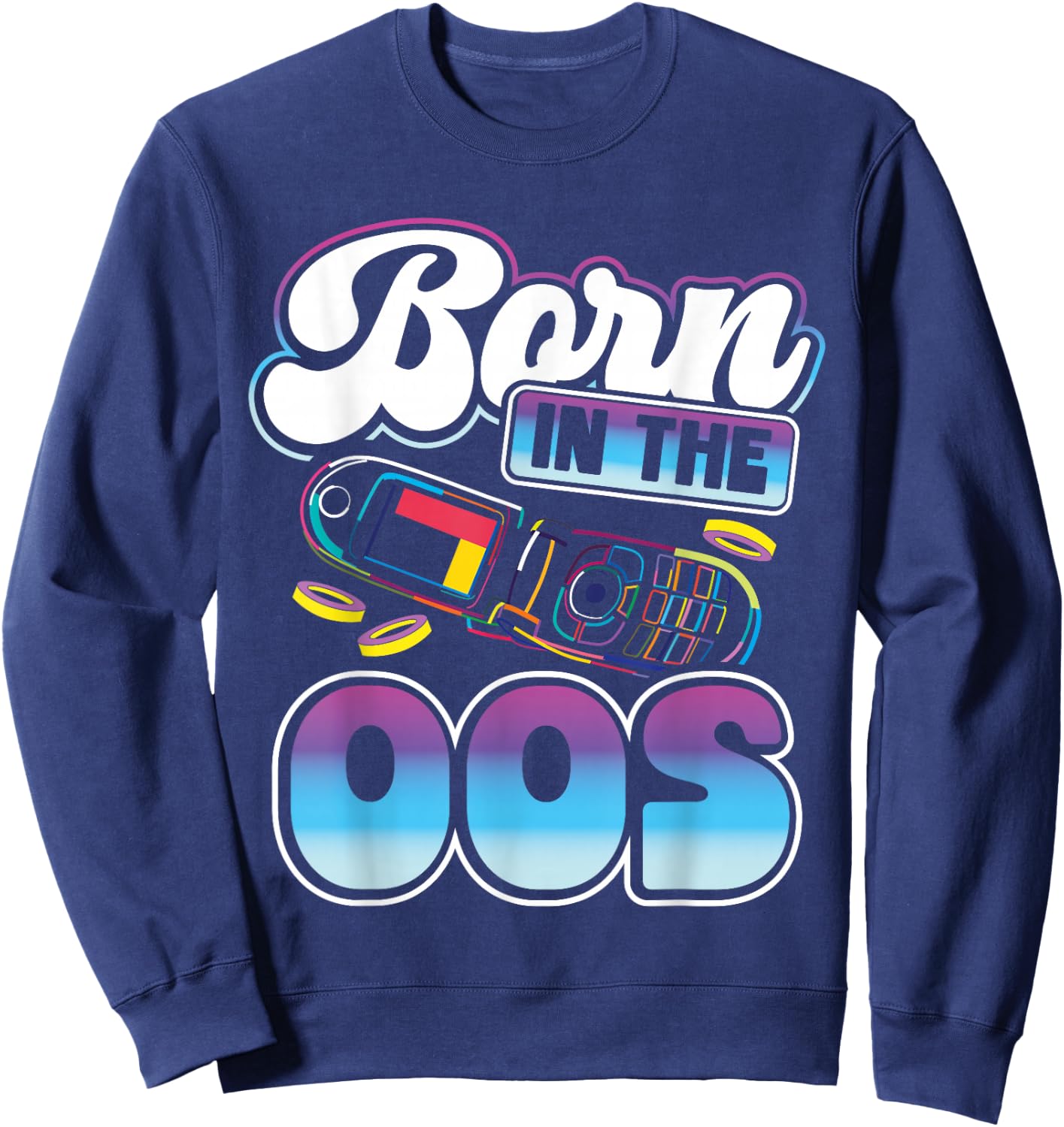 Born In The 00s | 2000 Sweatshirt - Sweatshirt | Navy