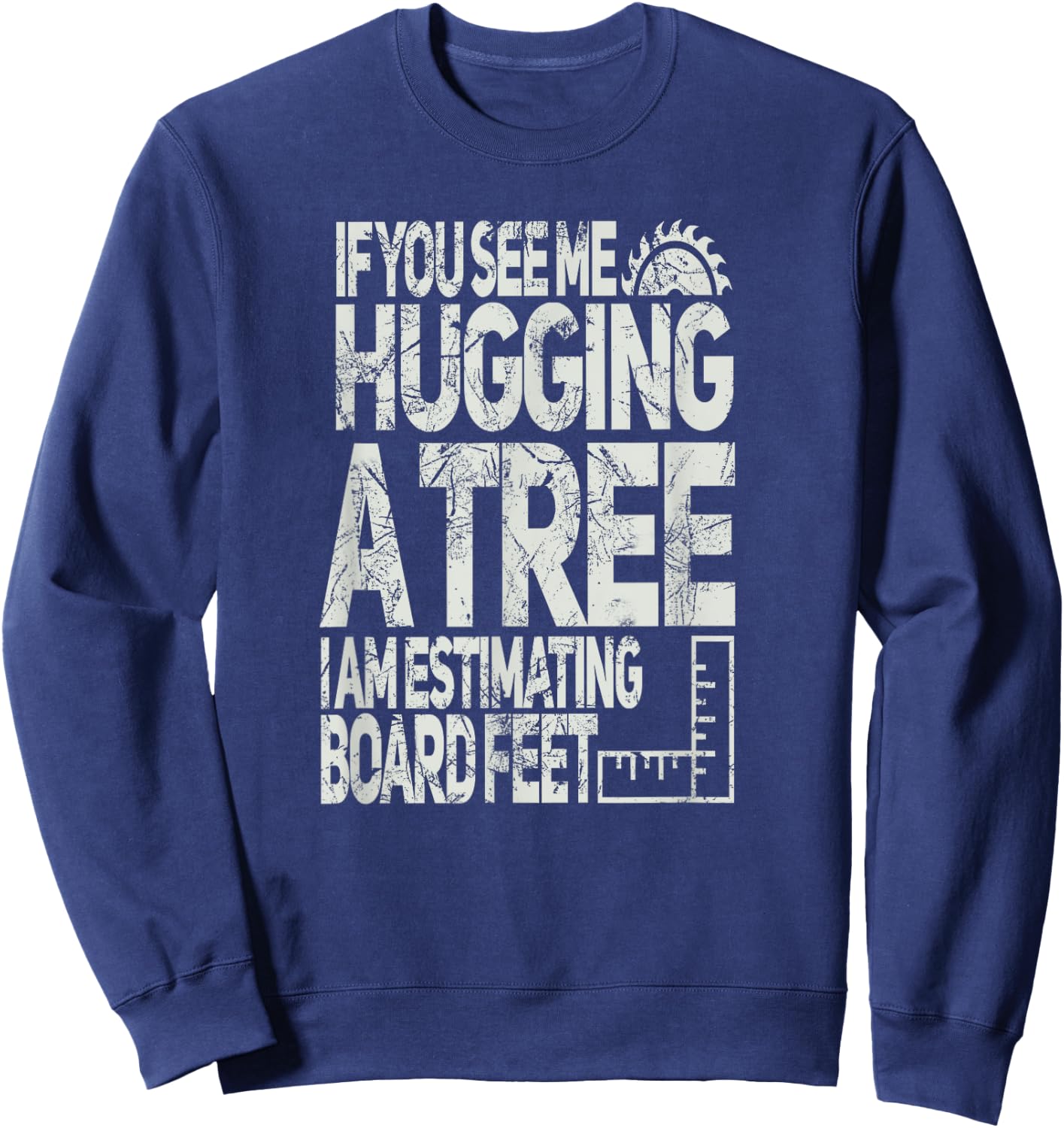 Funny Shirts for Wood Workers Men's Black Woodworking Small Short Sleeve Sweatshirt - Sweatshirt | Navy