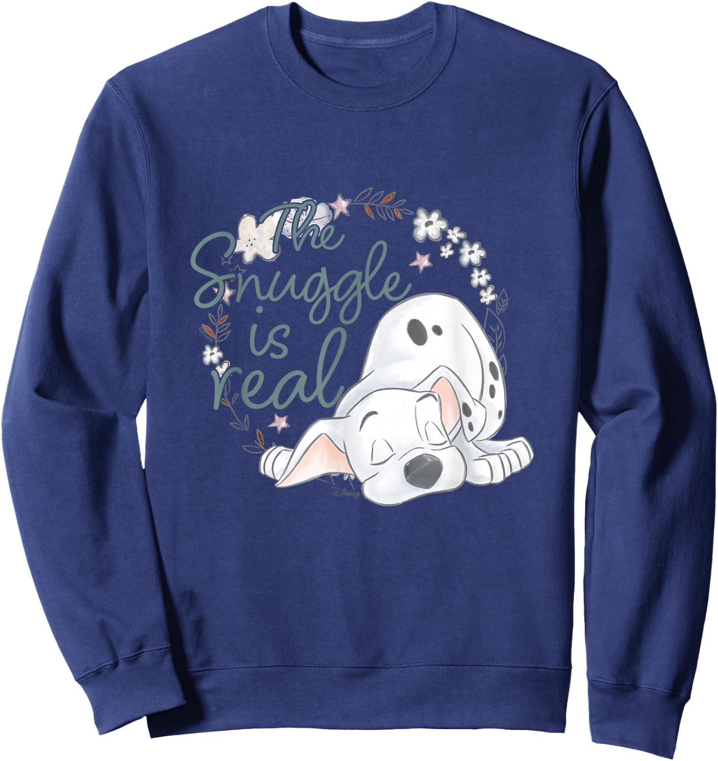 101 Dalmatians - The Snuggle Is Real Sweatshirt - Sweatshirt | Navy