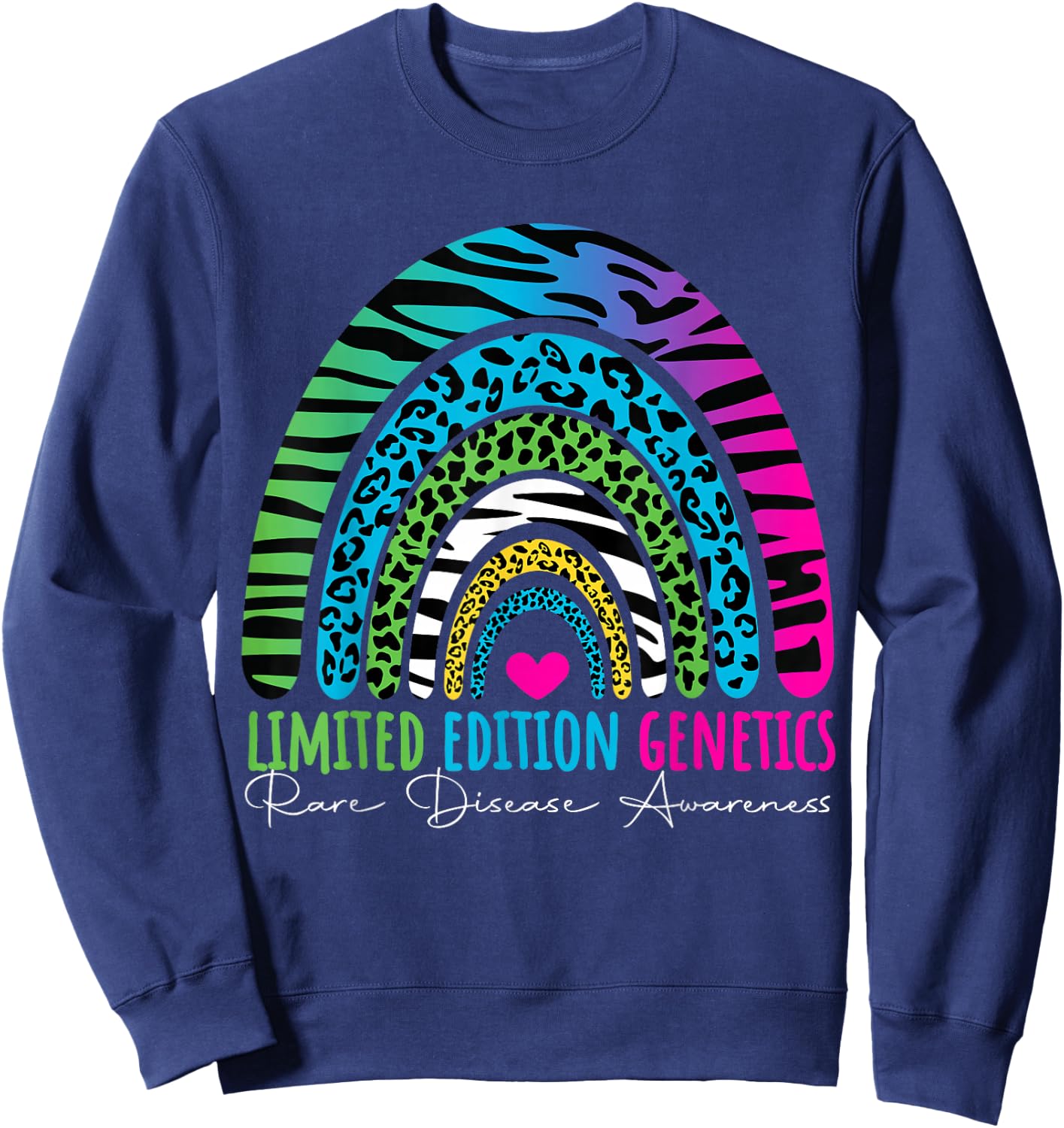 Limited Edition Genetics Rare Disease Awareness 2025 Sweatshirt - Sweatshirt | Navy