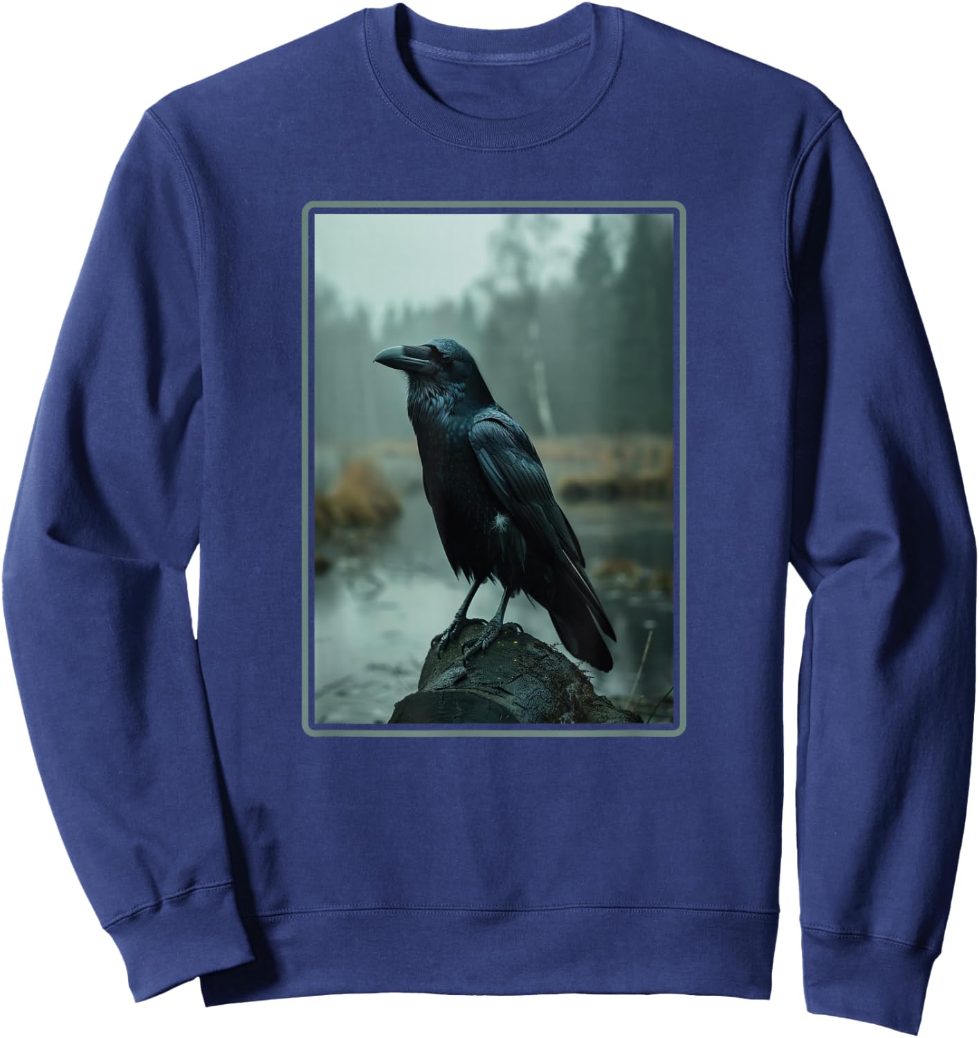 Crows Crow Sweatshirt - Sweatshirt | Navy