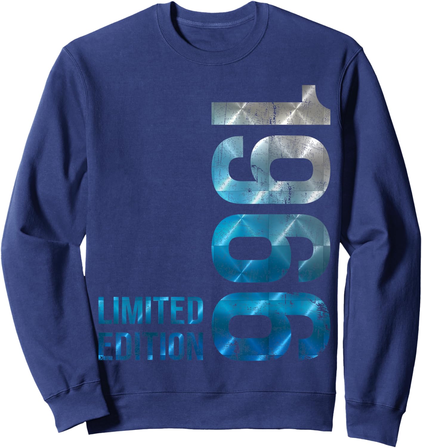 60th Birthday Man Woman 60 Years 1966 Decorative Funny Gift Sweatshirt - Sweatshirt | Navy