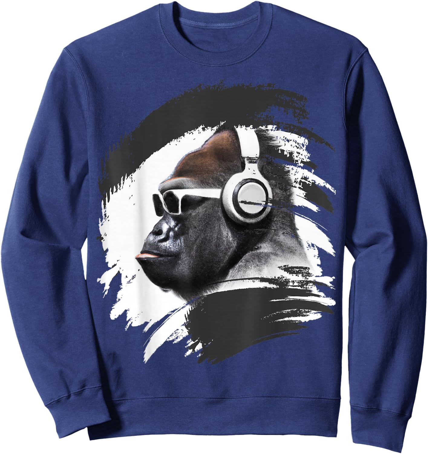 Cool Silver Back Gorilla , gray Sweatshirt - Sweatshirt | Navy