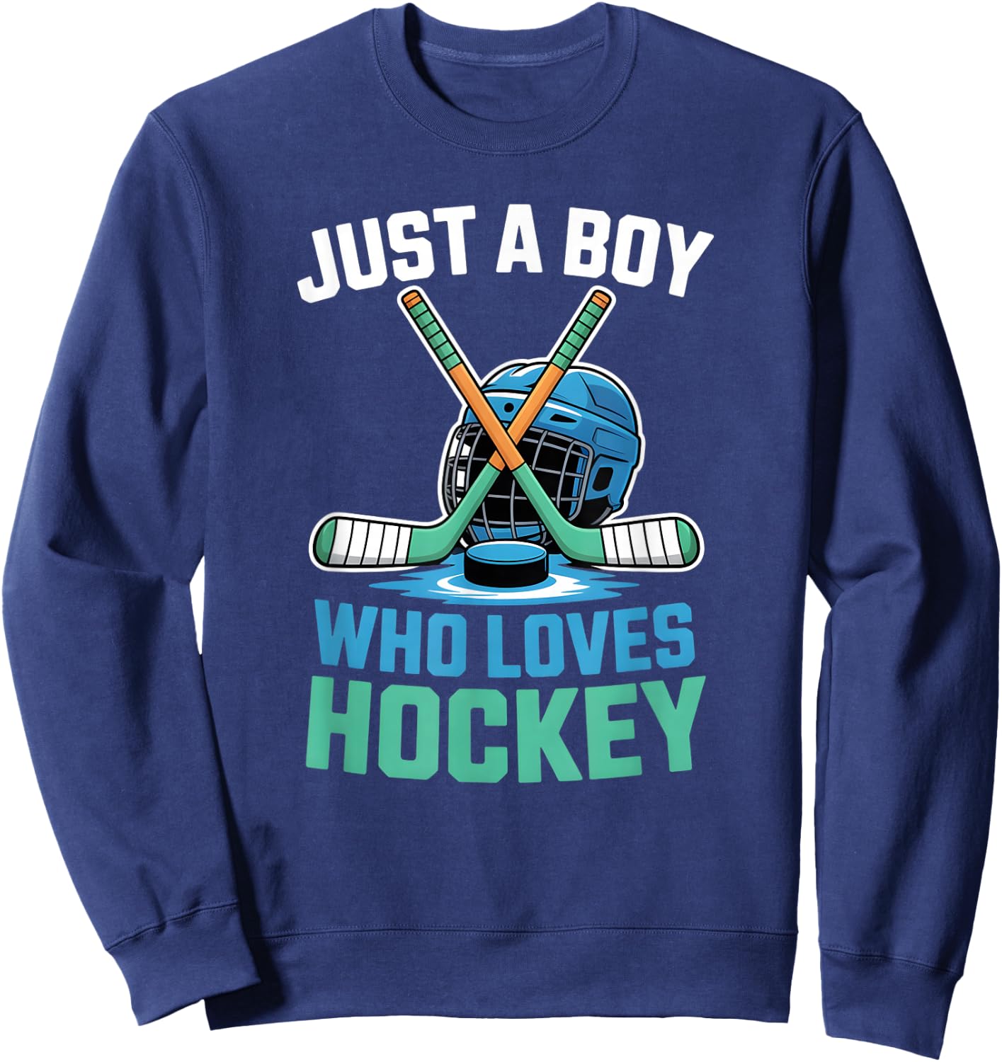 Boys Hockey Sweatshirt - Sweatshirt | Navy