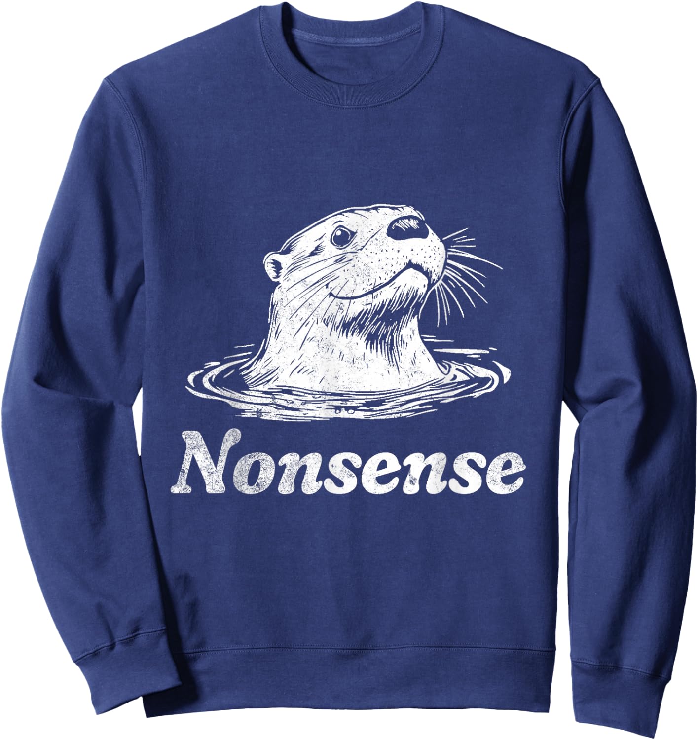 Otter Nonsense Sweatshirt - Sweatshirt | Navy
