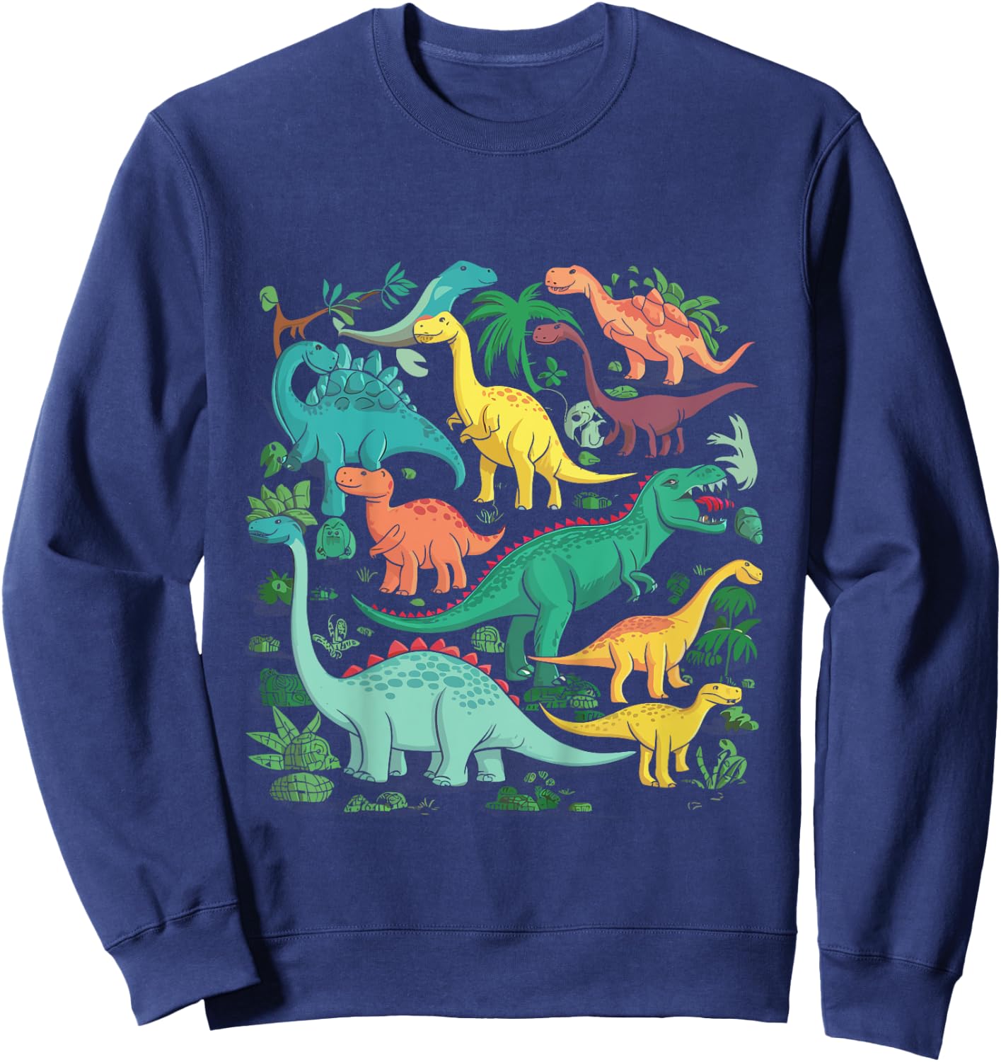 Kinder Dinosaurier Kinder Dino Sweatshirt - Sweatshirt | Navy