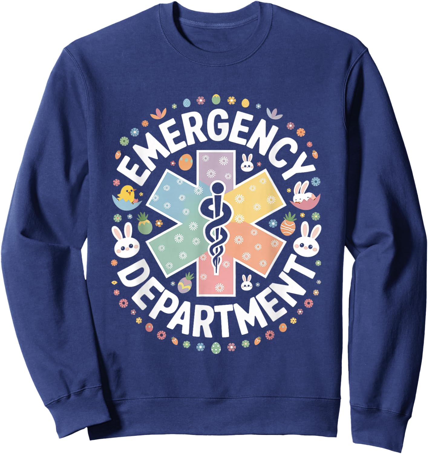 T-Shirt Sweatshirt - Sweatshirt | Navy