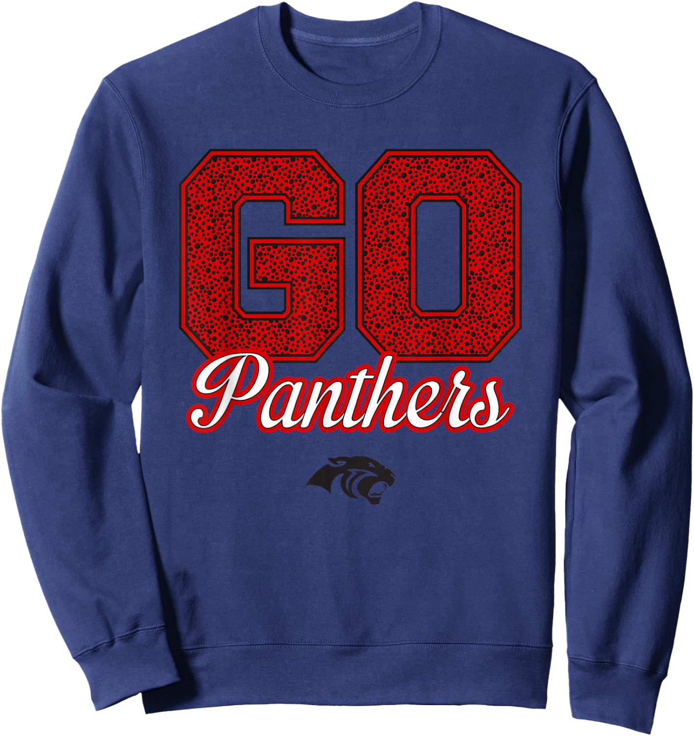 Cabot Panthers Logo GO! School Pride HS Sweatshirt - Sweatshirt | Navy