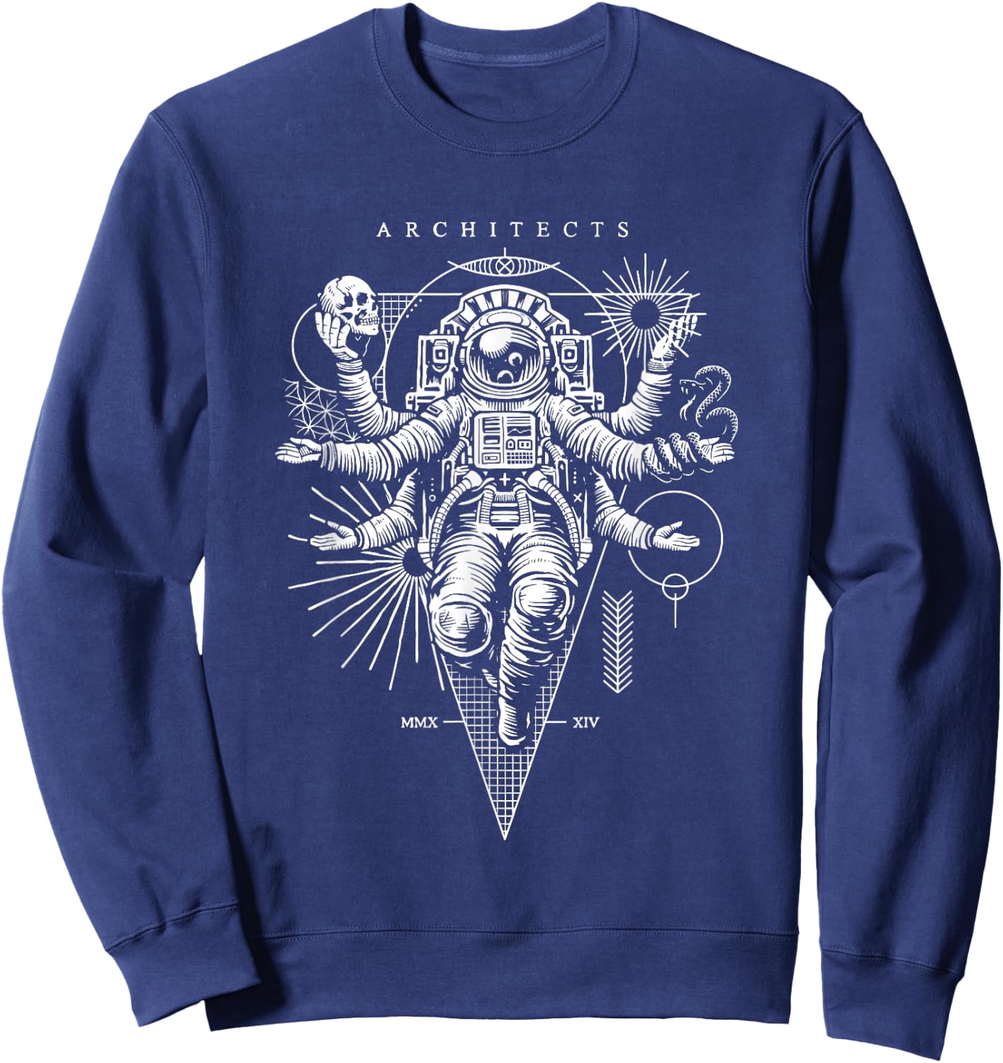 Architects Astronaut , Red, S Sweatshirt - Sweatshirt | Navy