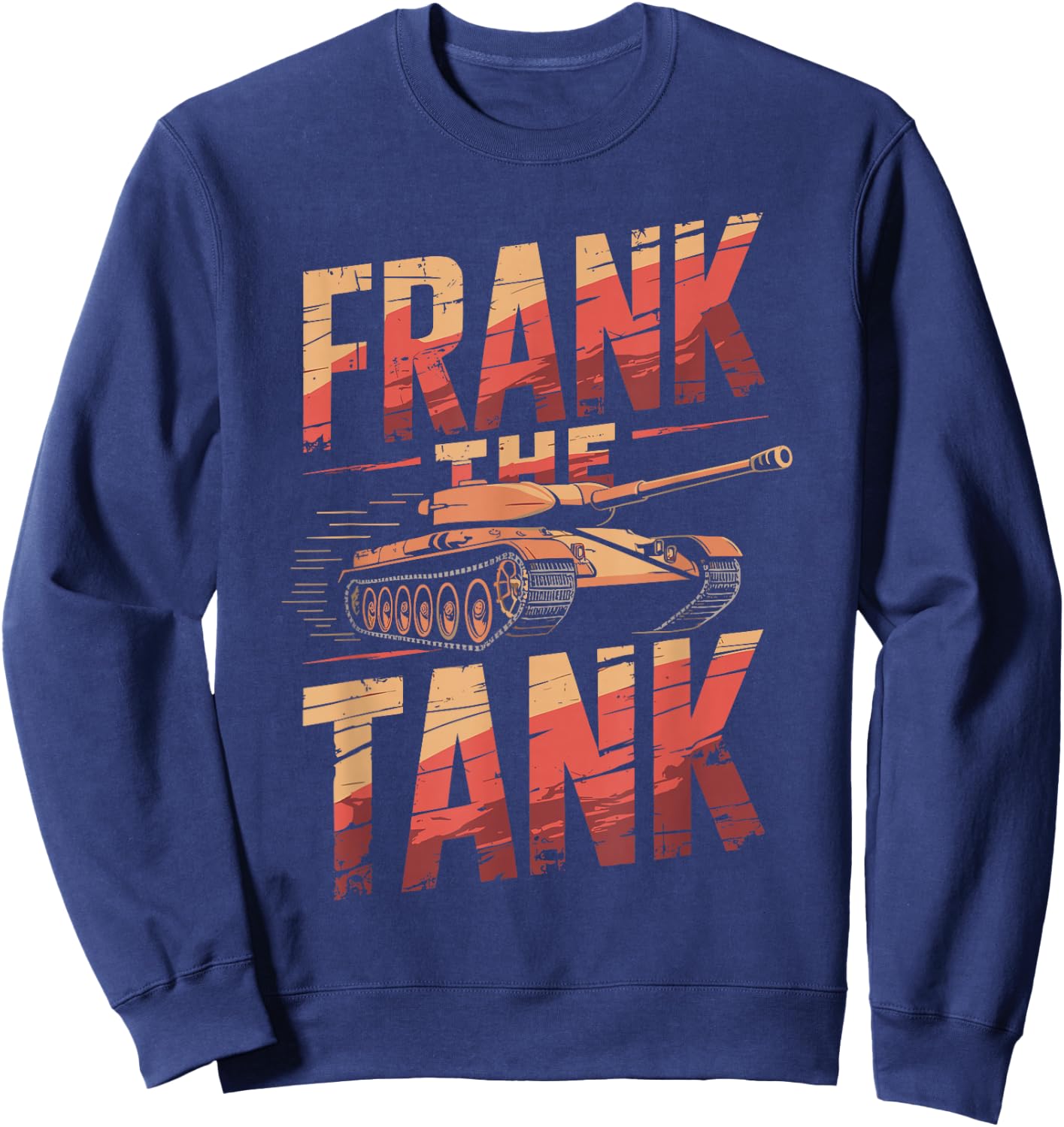 Frank the Tank Shirt Personalized Name Frank Sweatshirt - Sweatshirt | Navy