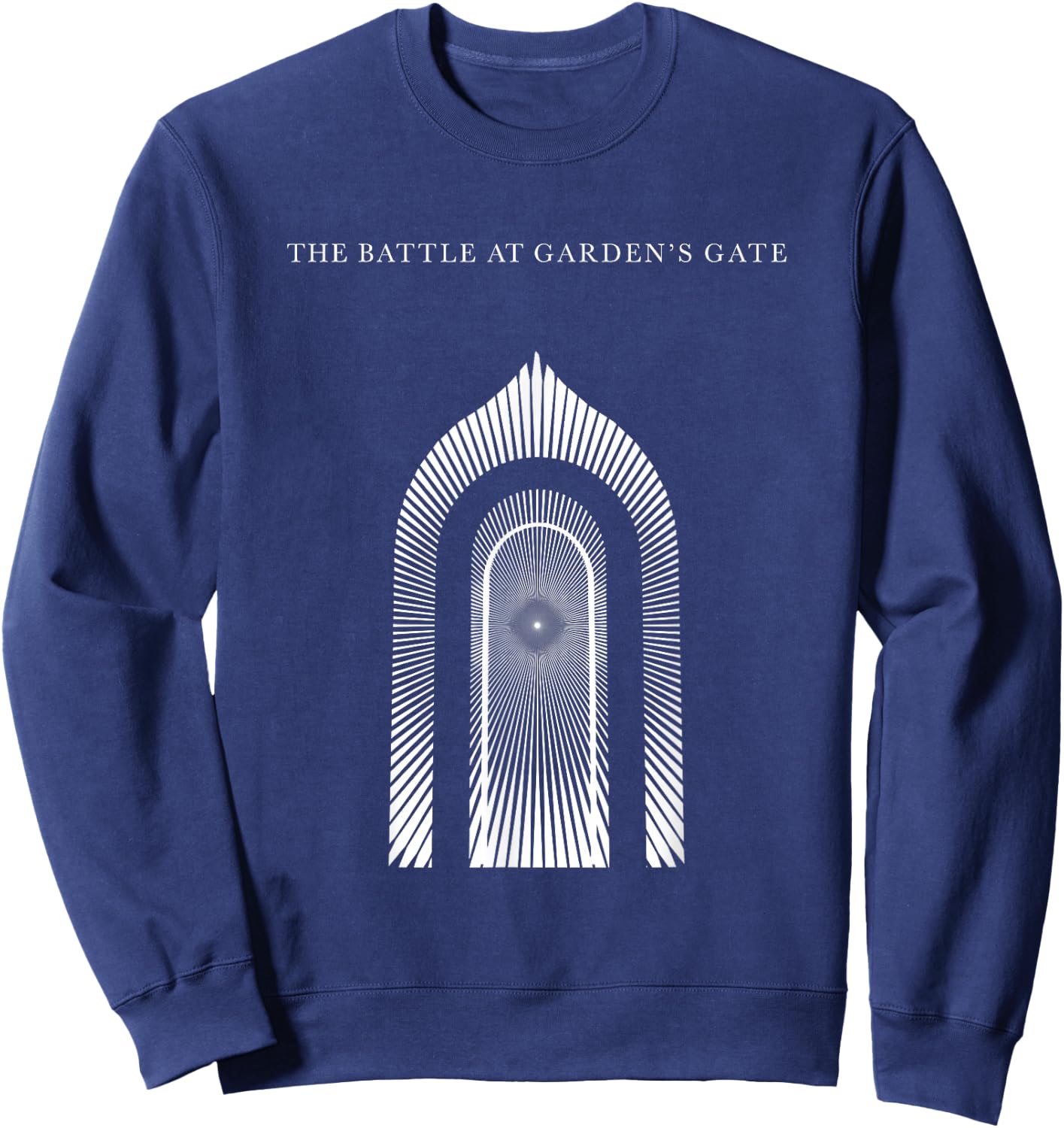 Official Greta Van Fleet The Battle at Garden's Gate Black , black Sweatshirt - Sweatshirt | Navy