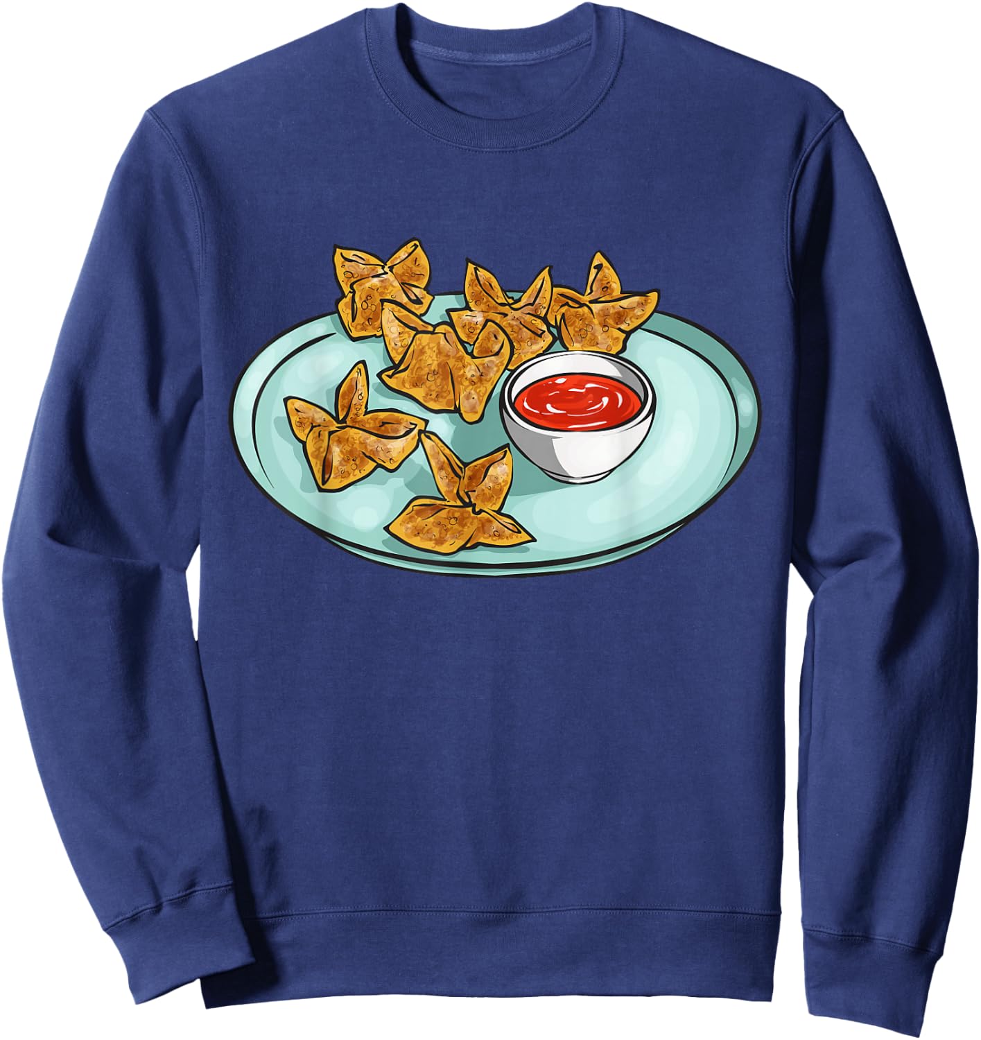 Crab Rangoon Crab Rangoon Sweatshirt - Sweatshirt | Navy