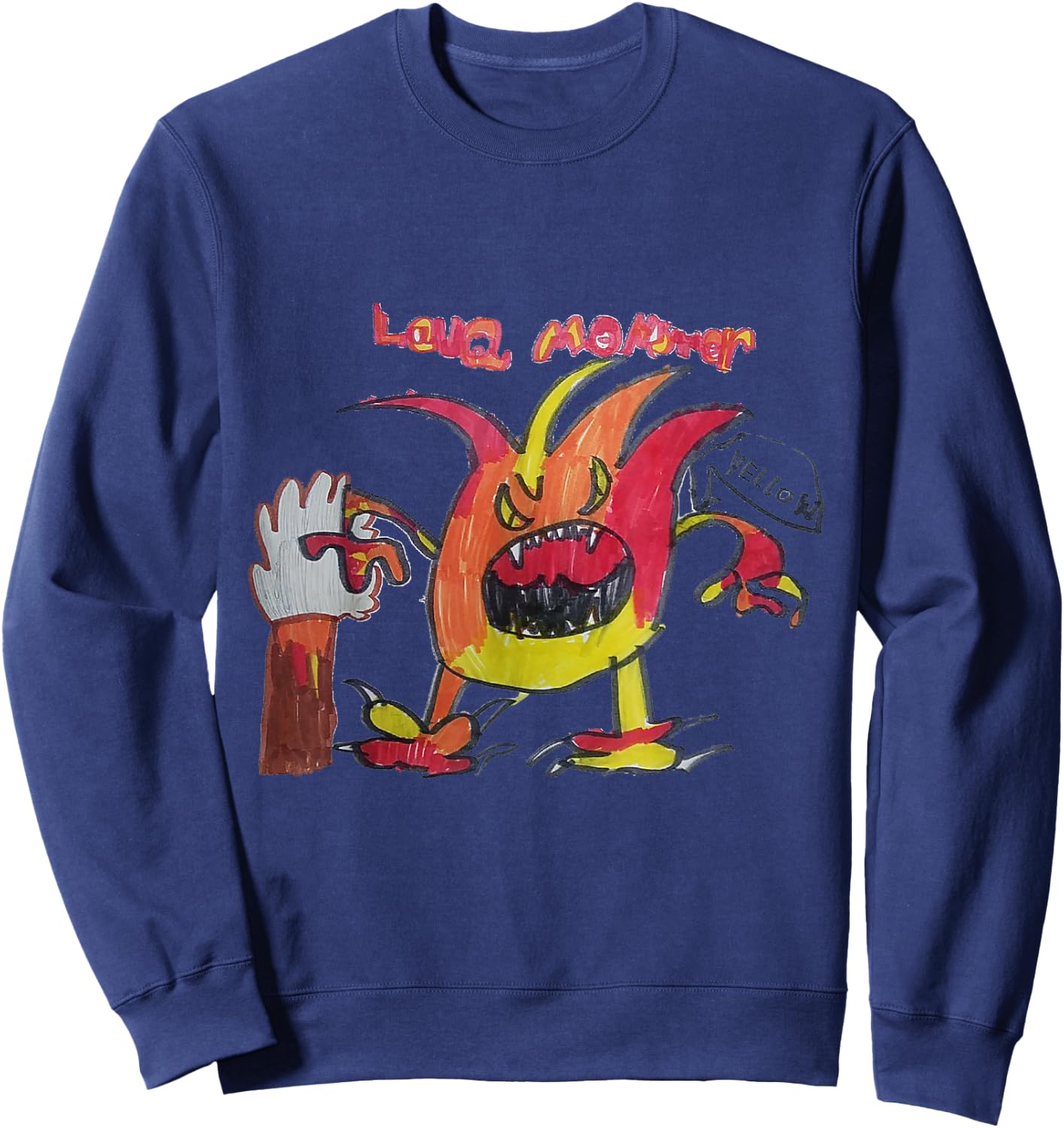 Lava Monster Sweatshirt - Sweatshirt | Navy