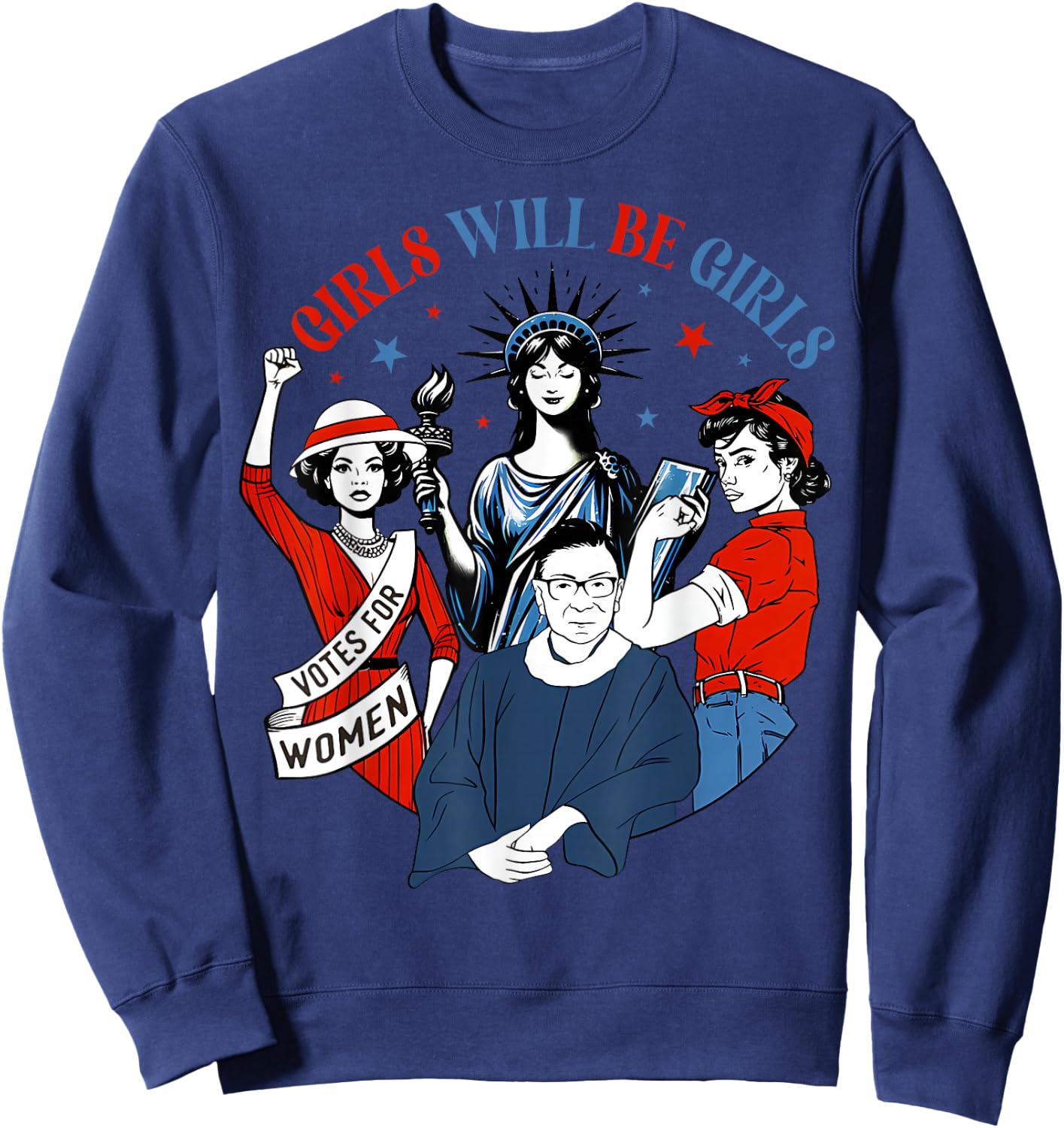 T-Shirt Sweatshirt - Sweatshirt | Navy