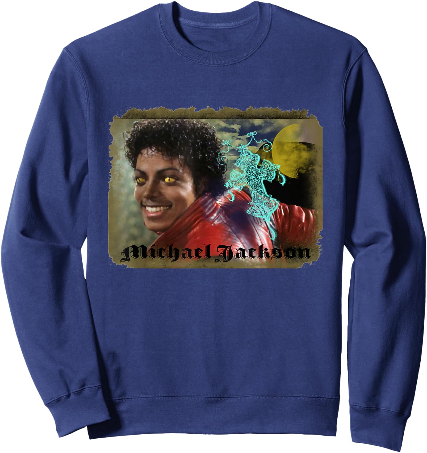 MJ-069_Thriller Sweatshirt - Sweatshirt | Navy