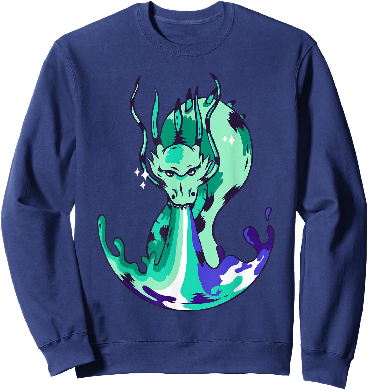 Dragon MLM Pride Gay Male Flag LGBT MLM Flag MLM Sweatshirt - Sweatshirt | Navy
