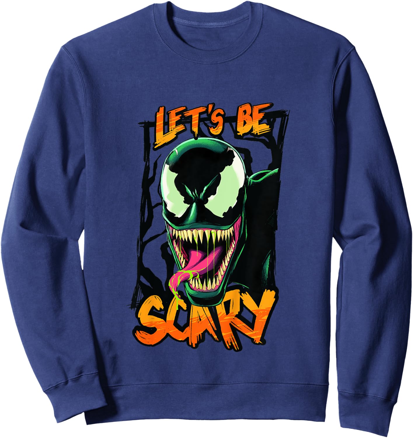 Kids Marvel Venom Halloween Sweatshirt - Sweatshirt | Navy