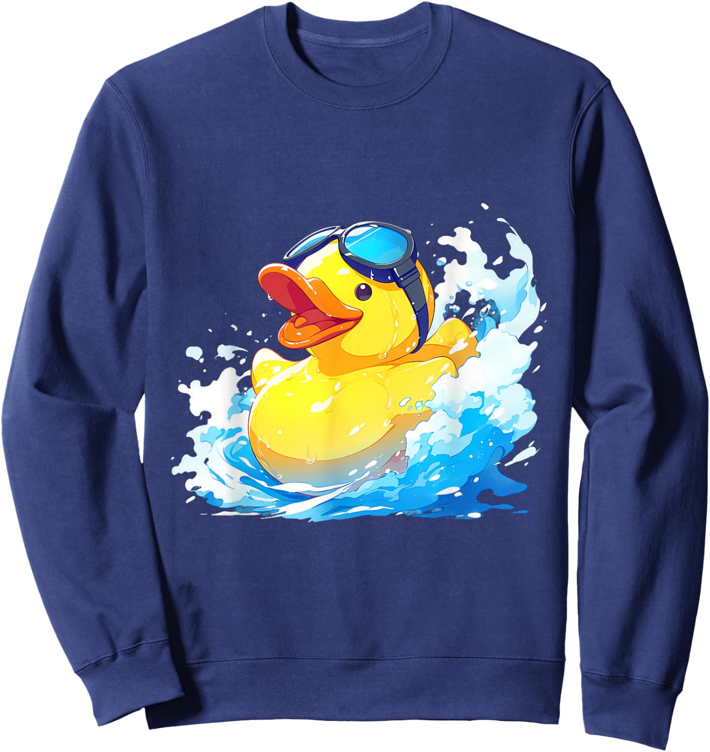 Rubber Duck Rubber Duckling Rubber Duckie Rubber Duck Lover Sweatshirt - Sweatshirt | Navy