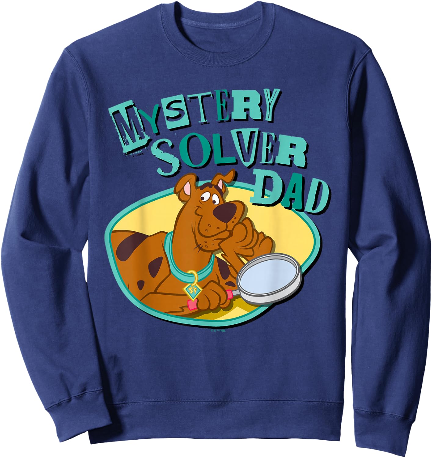 Scooby-Doo Father's Day Mystery Solver Dad Sweatshirt - Sweatshirt | Navy