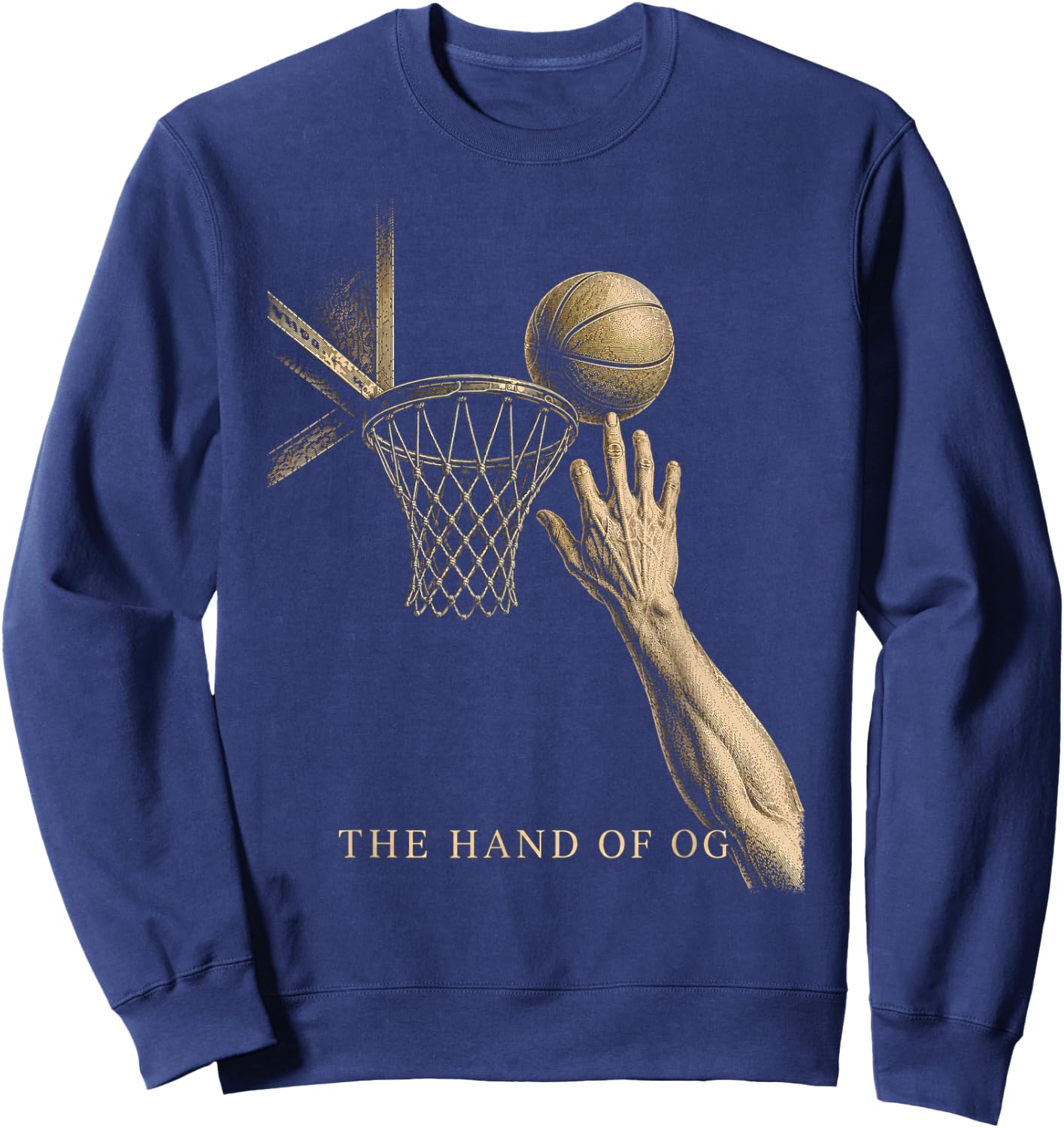 Anunoby OG | The Hand of OG Sweatshirt - Sweatshirt | Navy