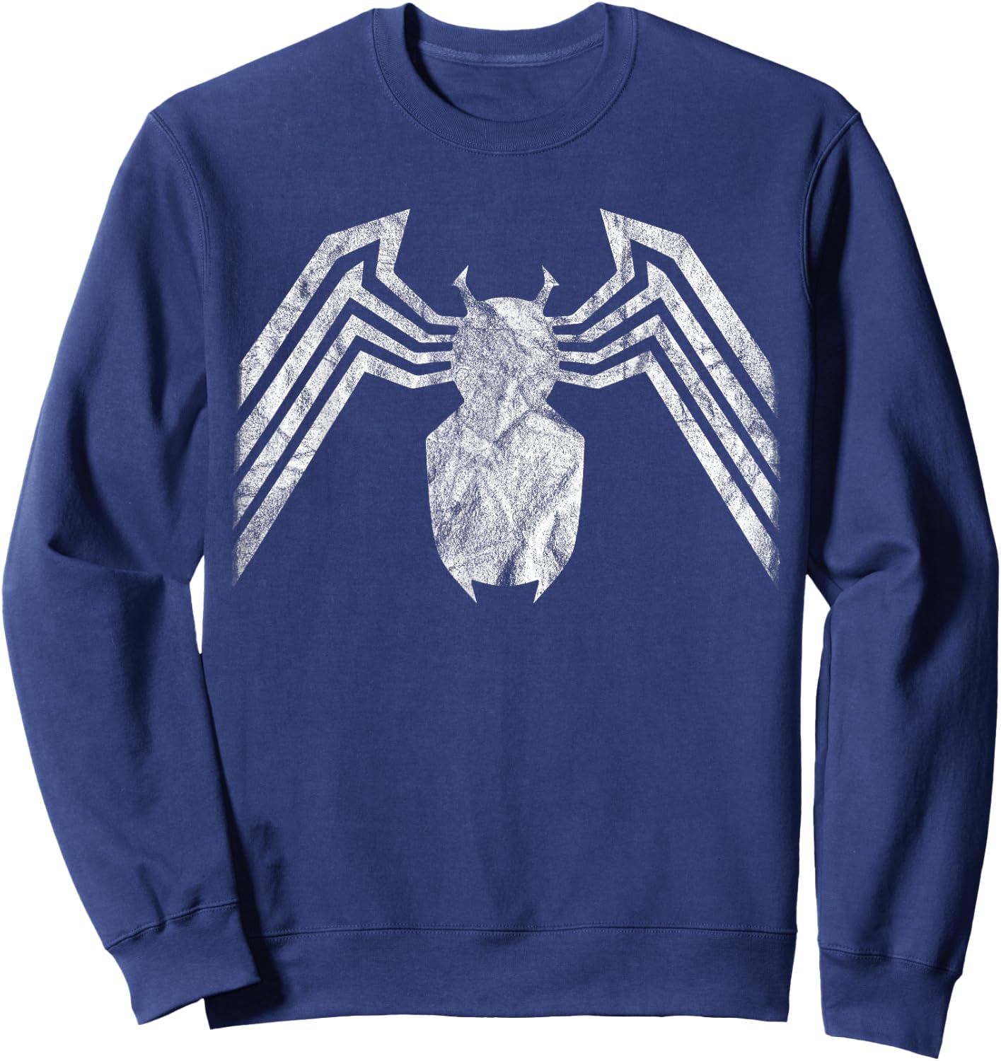 Marvel Venom Emblem White , black Sweatshirt - Sweatshirt | Navy