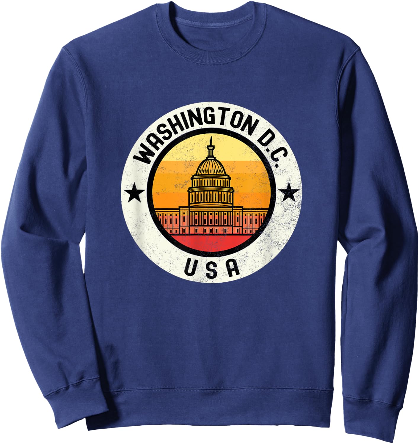 Washington D C Sweatshirt - Sweatshirt | Navy
