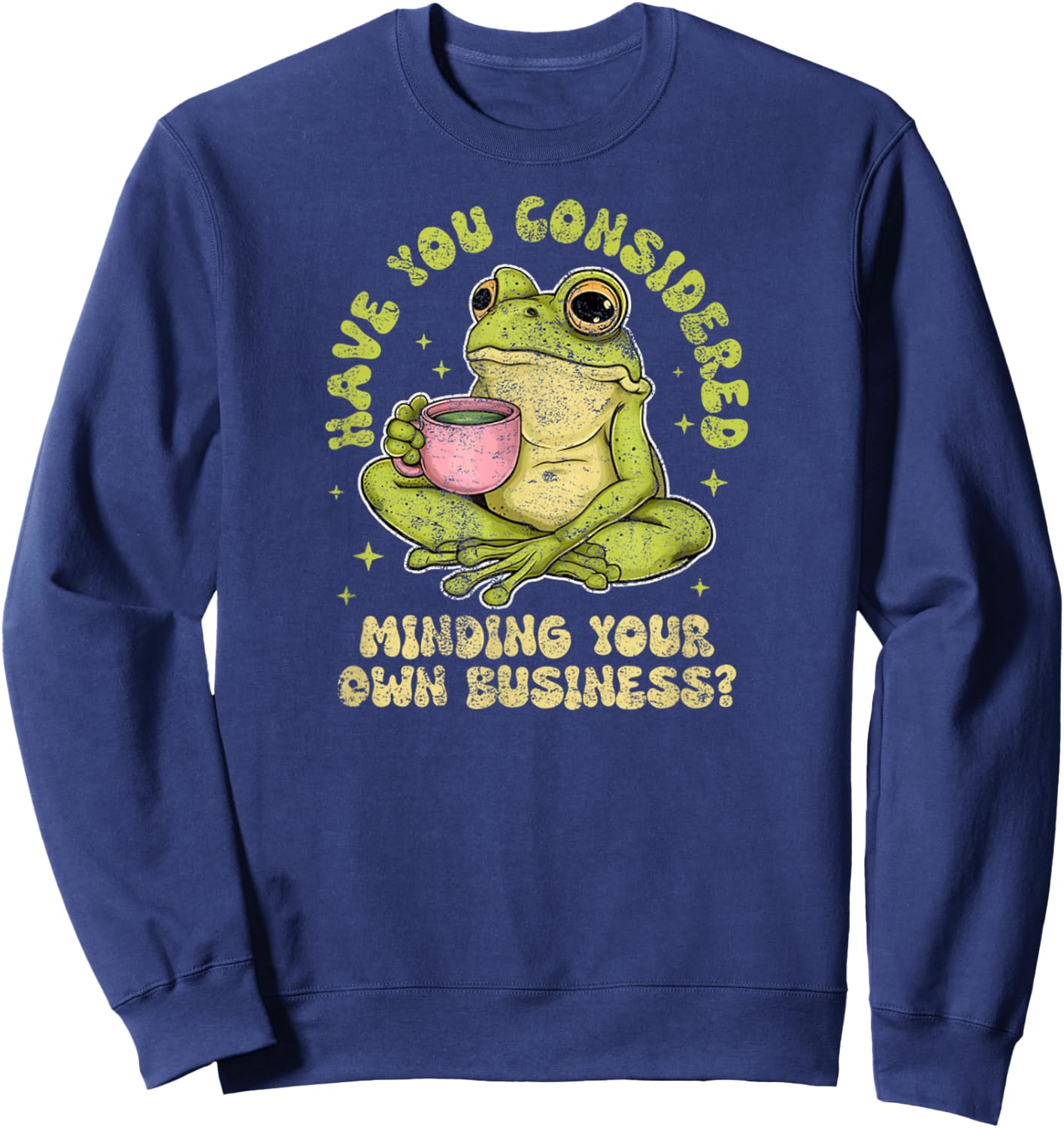 Meme Sweatshirt - Sweatshirt | Navy