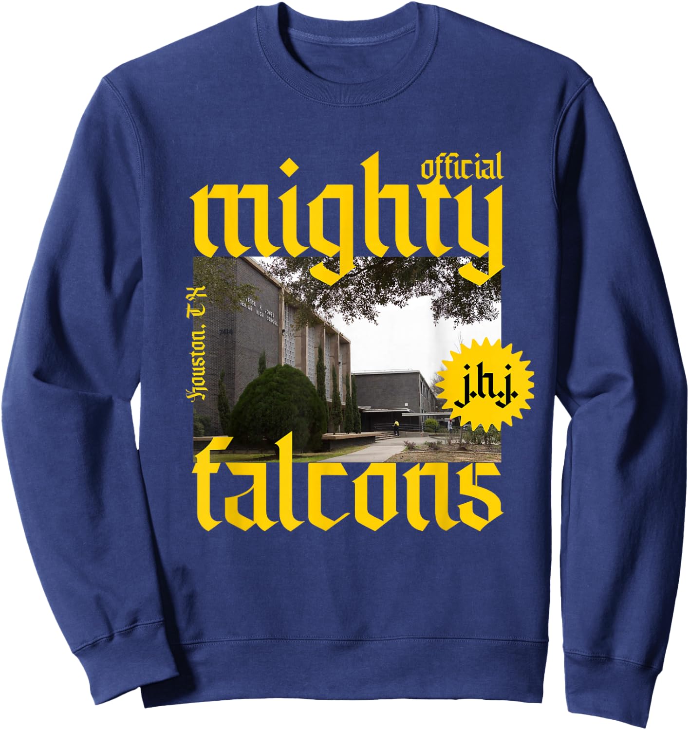Mighty JHJ Falcons Sweatshirt - Sweatshirt | Navy