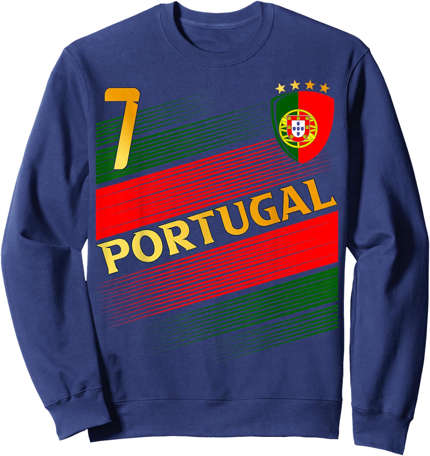 Funny Sarcastic Gifts Store Portugal Flag Portugese Pride Lovers Sweatshirt - Sweatshirt | Navy