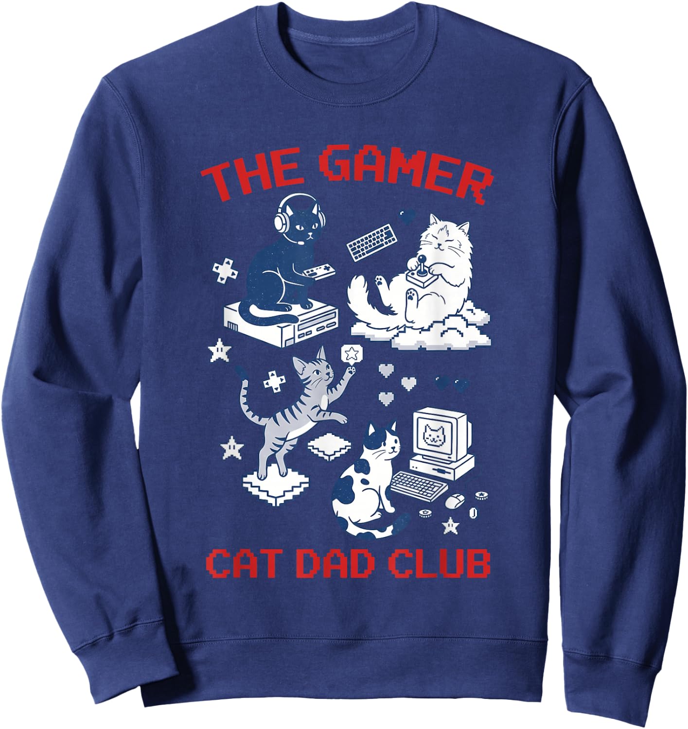 Funny Design Sweatshirt - Sweatshirt | Navy