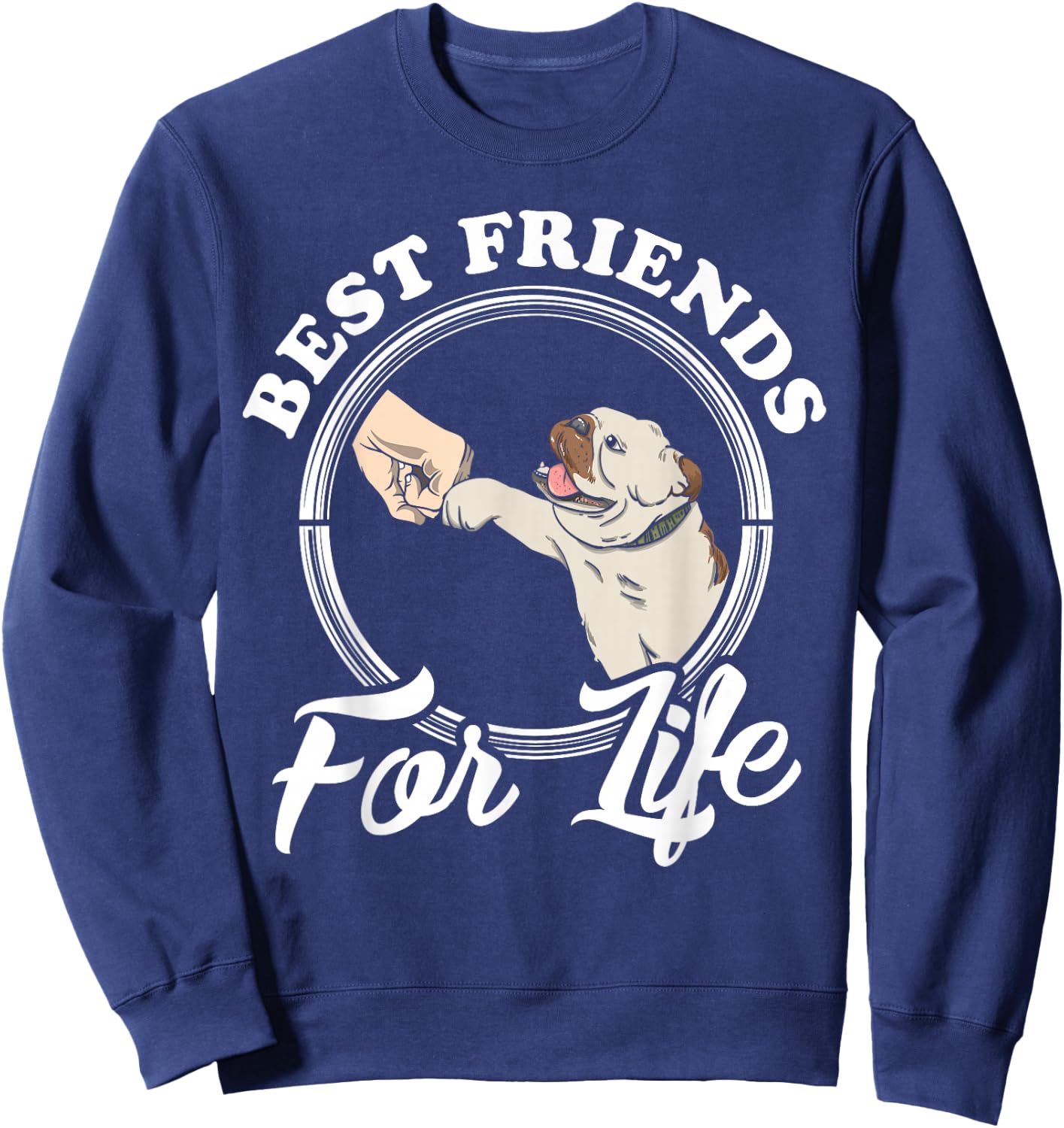 English Bulldog Lover Gifts English Bulldog Lover Sweatshirt - Sweatshirt | Navy