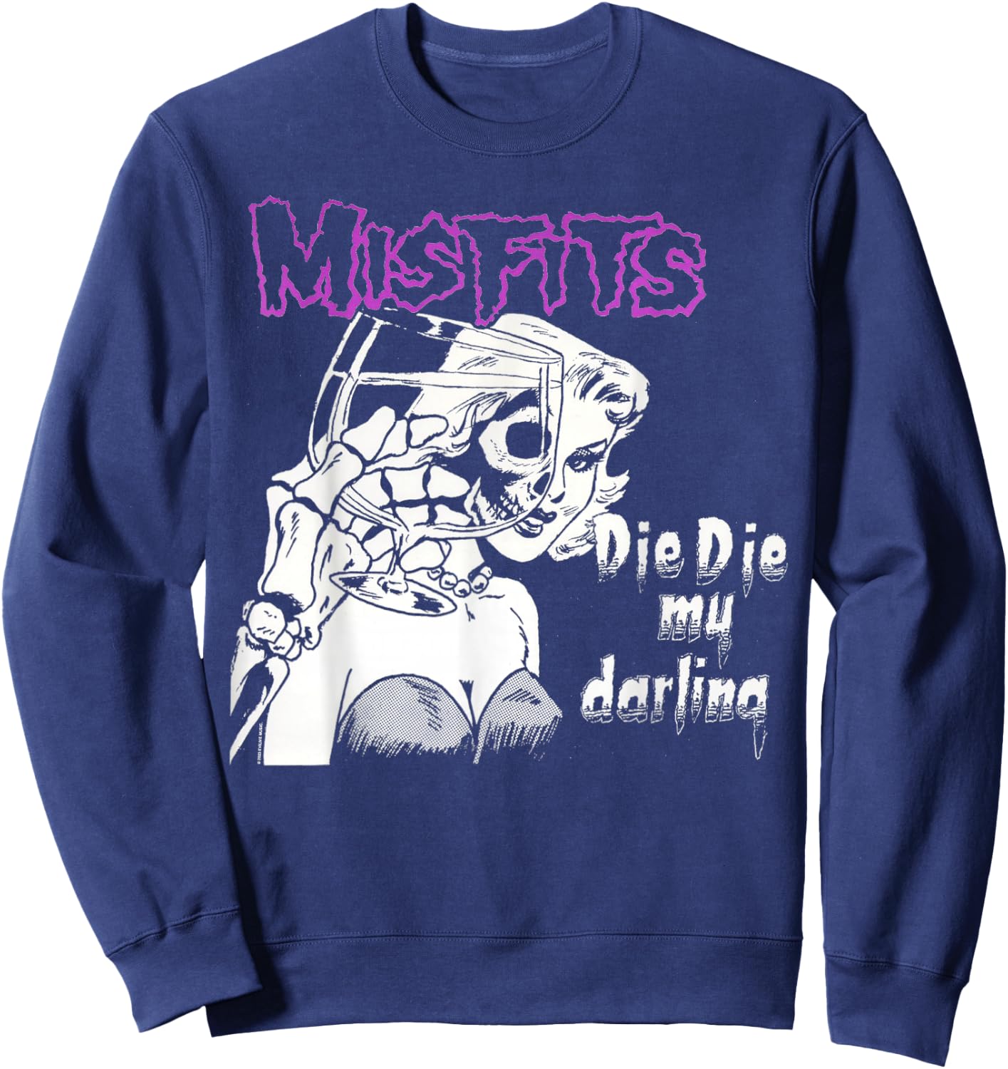 Misfits The My Darling , black Sweatshirt - Sweatshirt | Navy