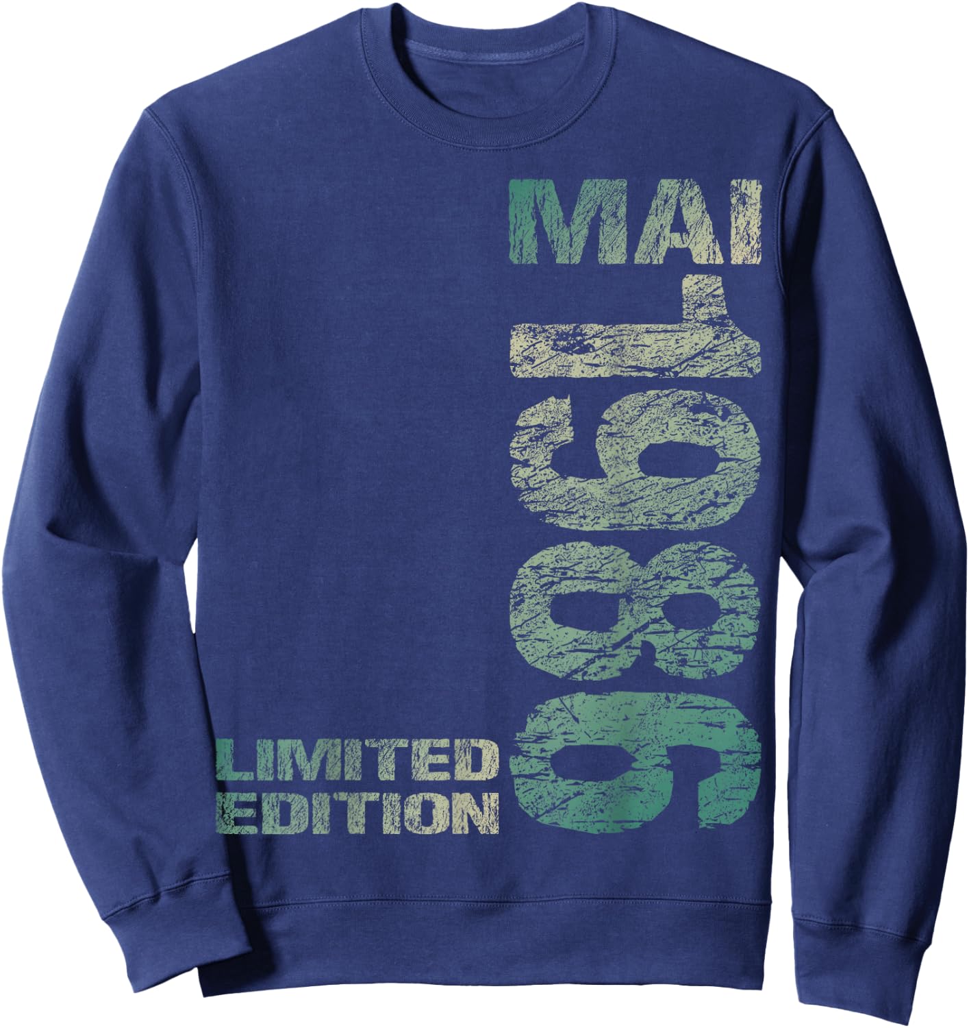 Limited Edition Mai 1986 Mann Frau 40. Geburtstag Sweatshirt - Sweatshirt | Navy