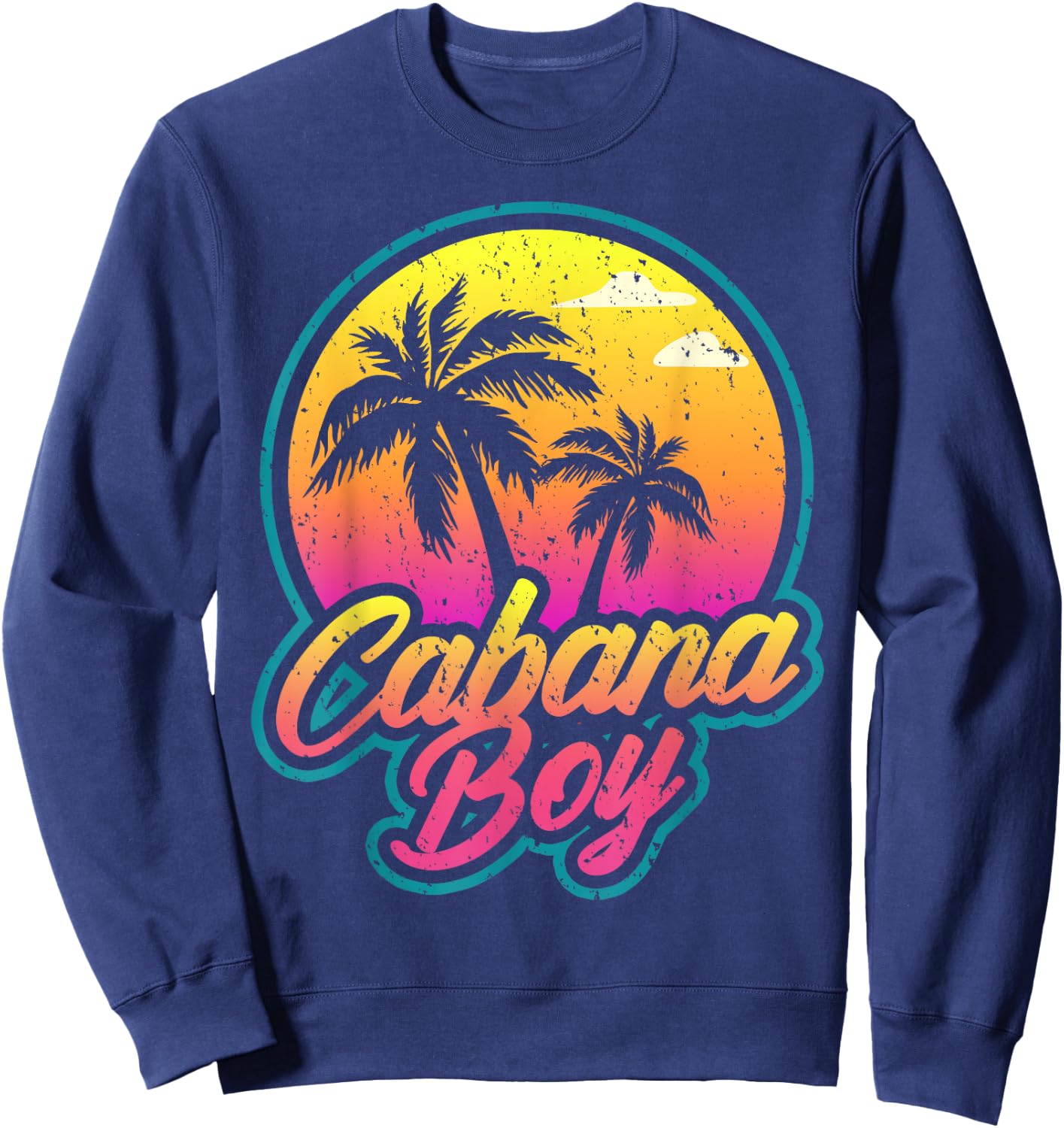 Cabana Boy Pool Party Gift Sweatshirt - Sweatshirt | Navy