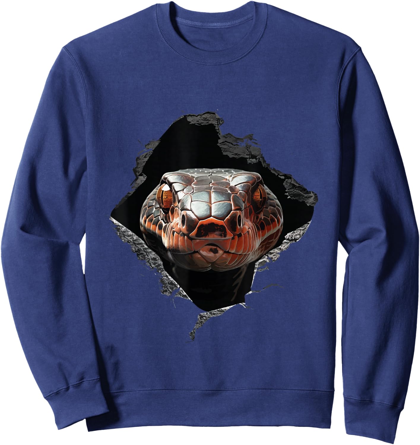 Snake Sweatshirt - Sweatshirt | Navy