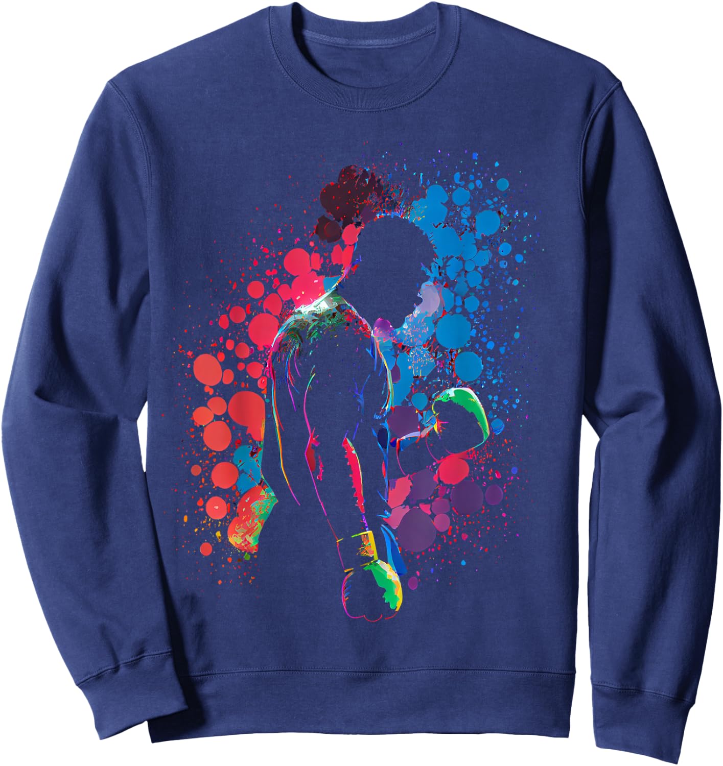 Boxing Boxer Competition Fight Boxing Coach Sport Athlete Sweatshirt - Sweatshirt | Navy