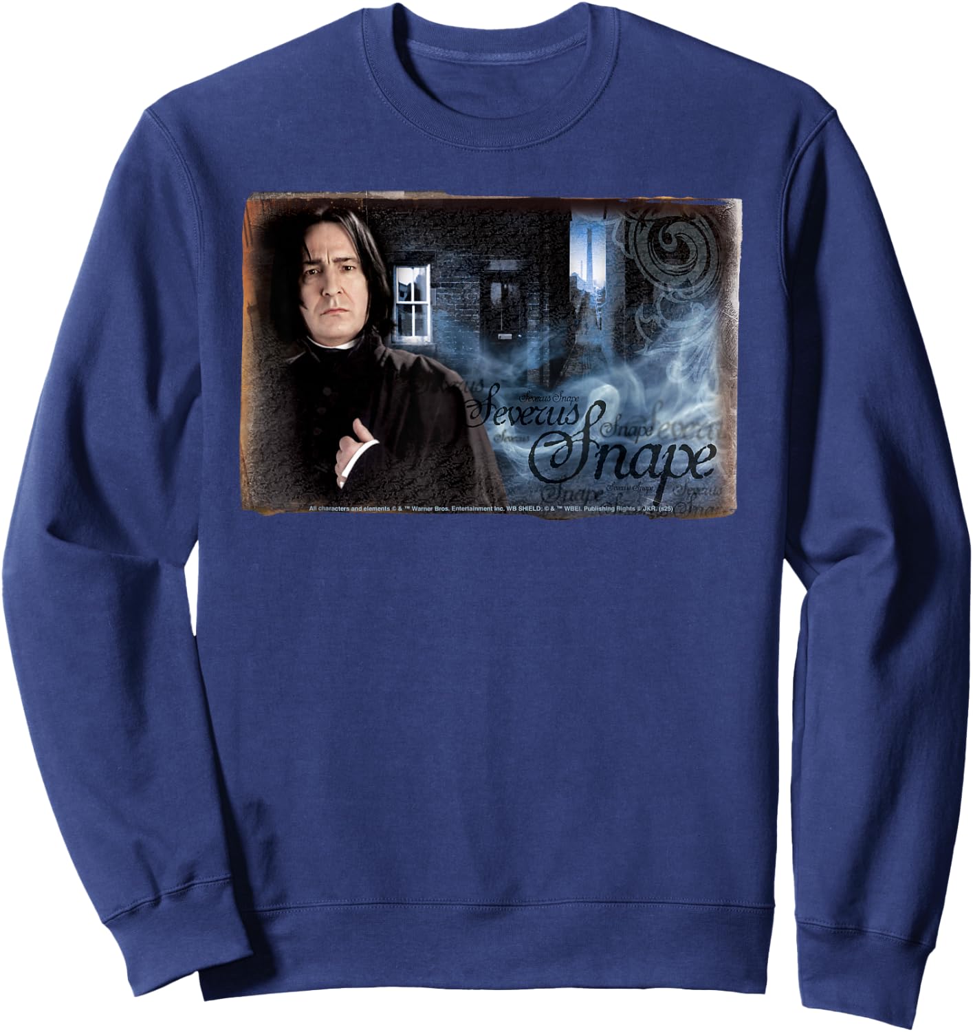 Harry Potter Severus Snape the Half-Blood Prince , Blue, S Sweatshirt - Sweatshirt | Navy
