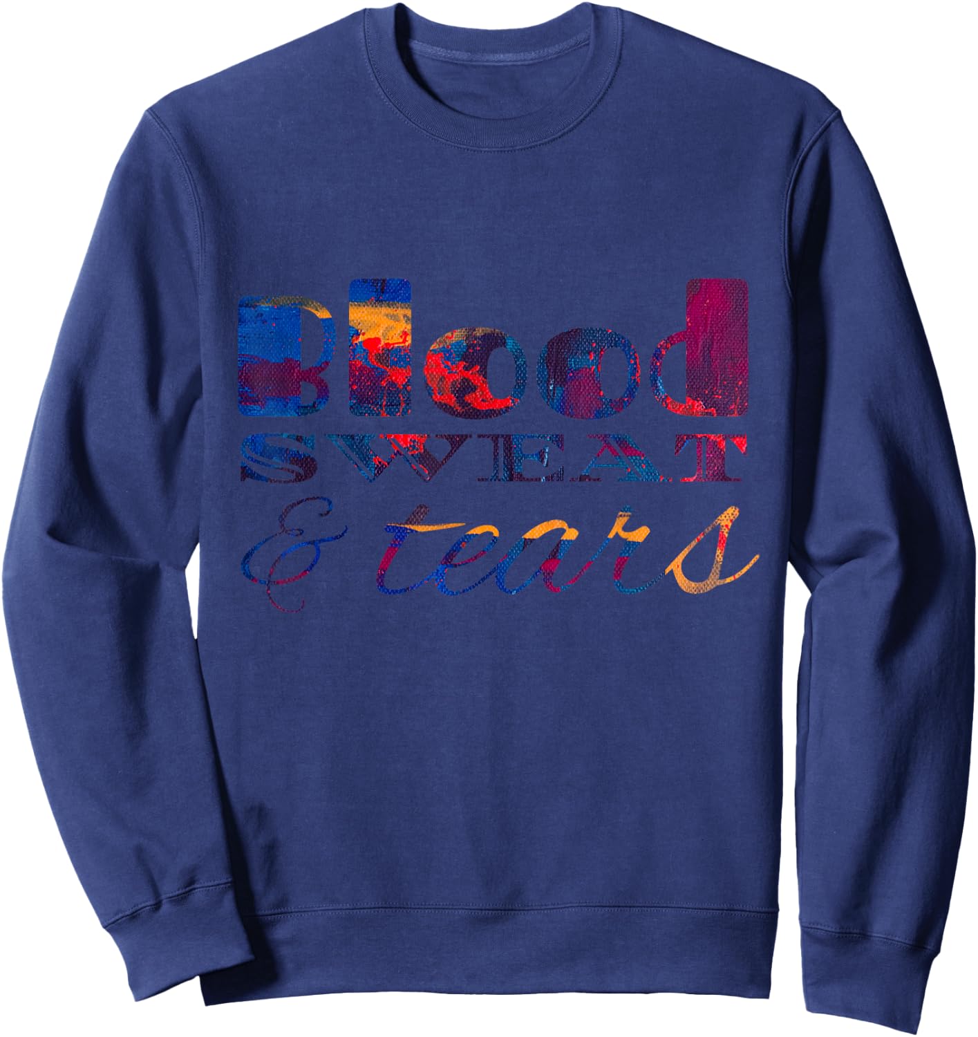 Blood Sweat & Tears Sweatshirt - Sweatshirt | Navy