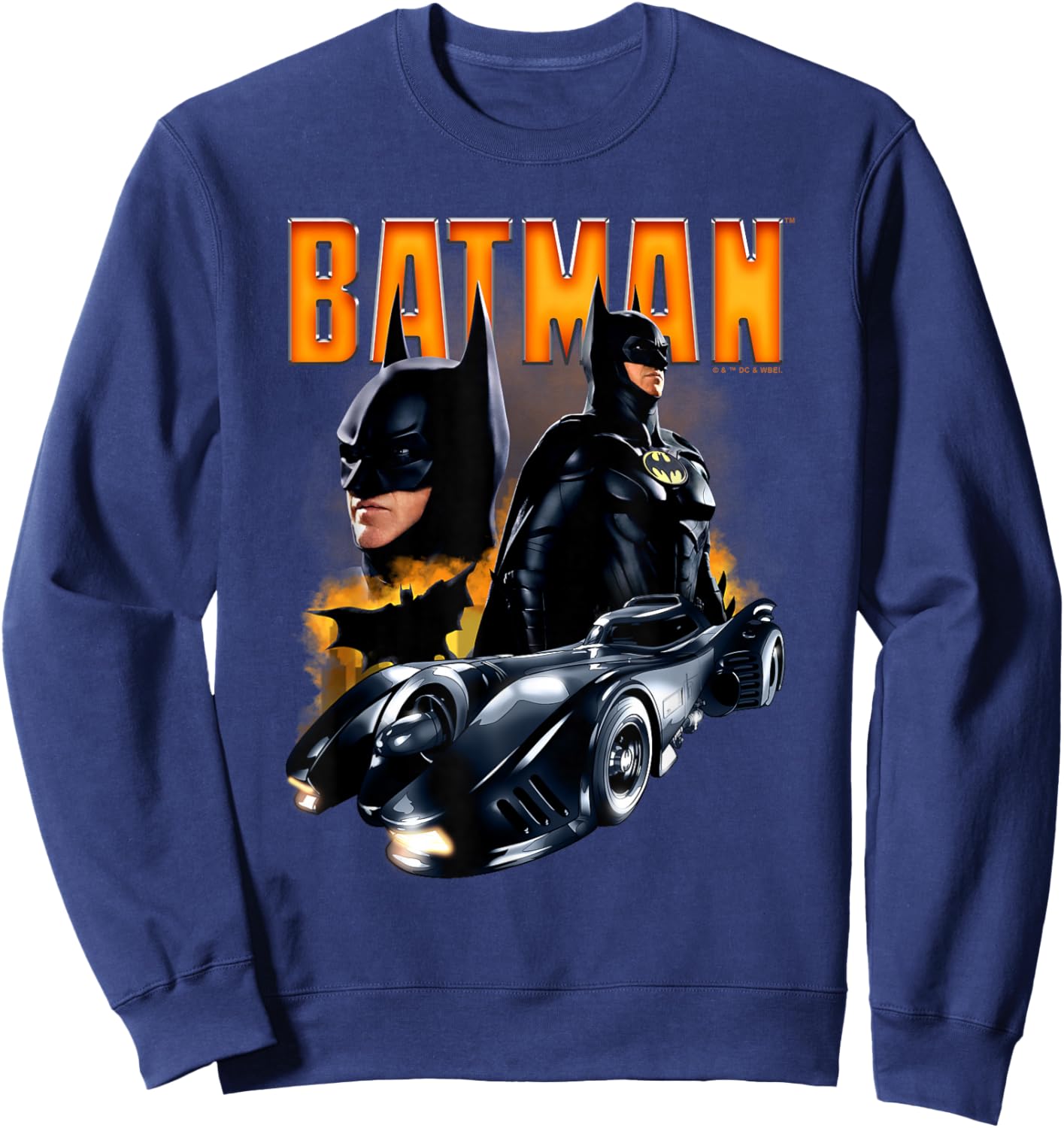 The Flash Movie Multiple Batman , black Sweatshirt - Sweatshirt | Navy